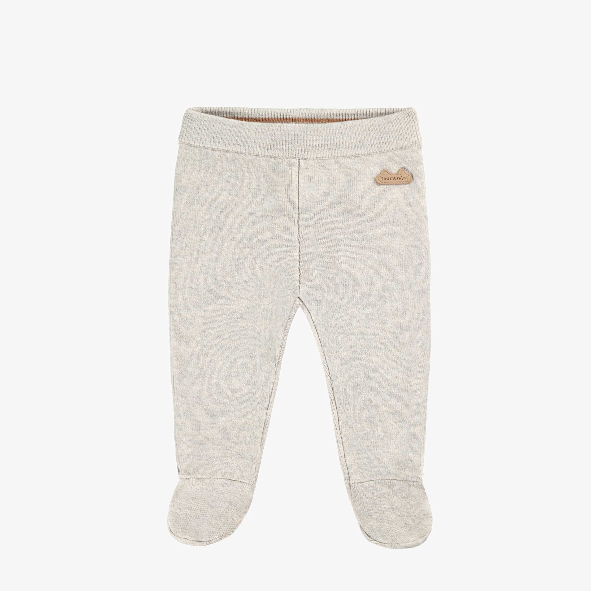 Legging crème en tricot, naissance