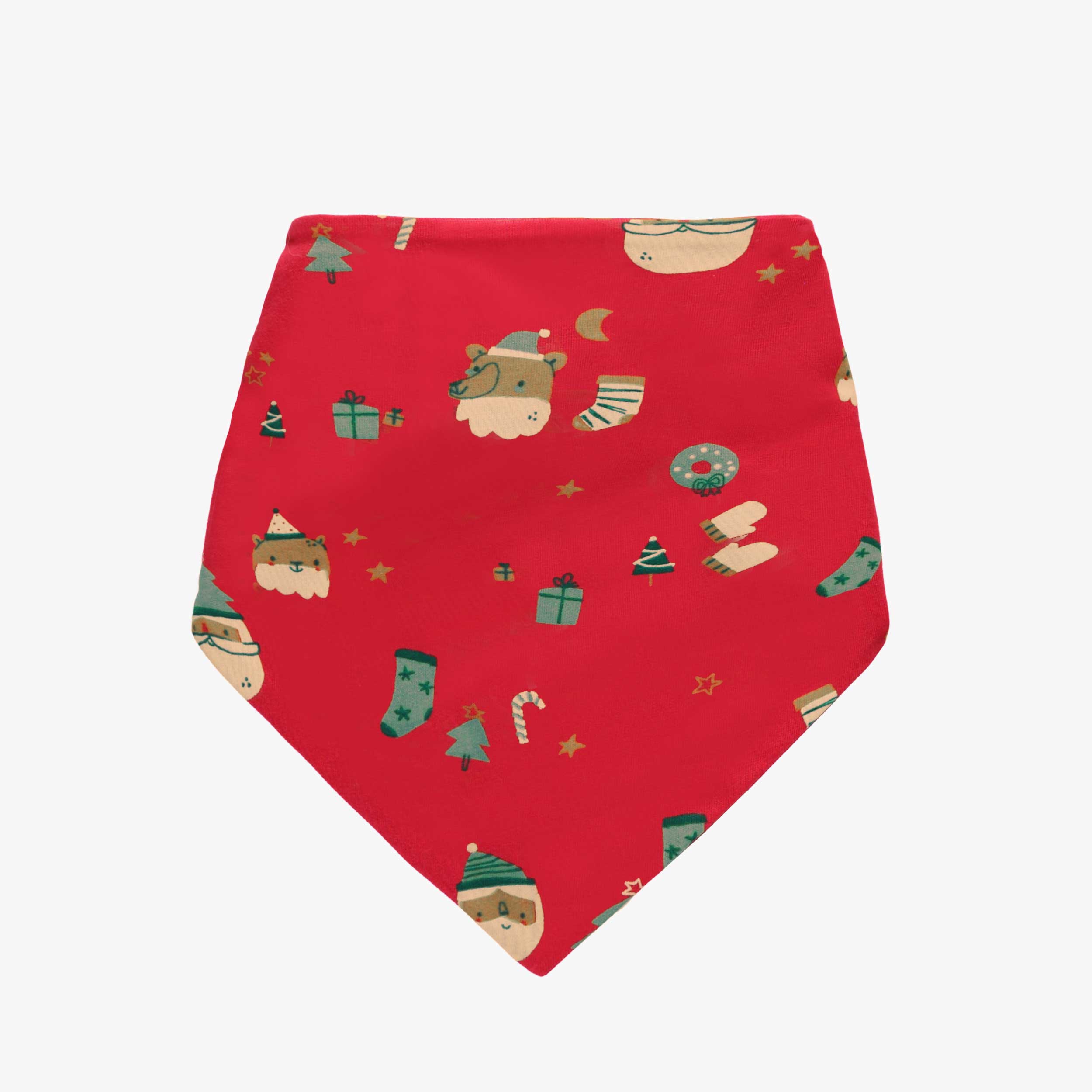 Foulard rouge à motifs des Fêtes pour animaux - Souris Mini
