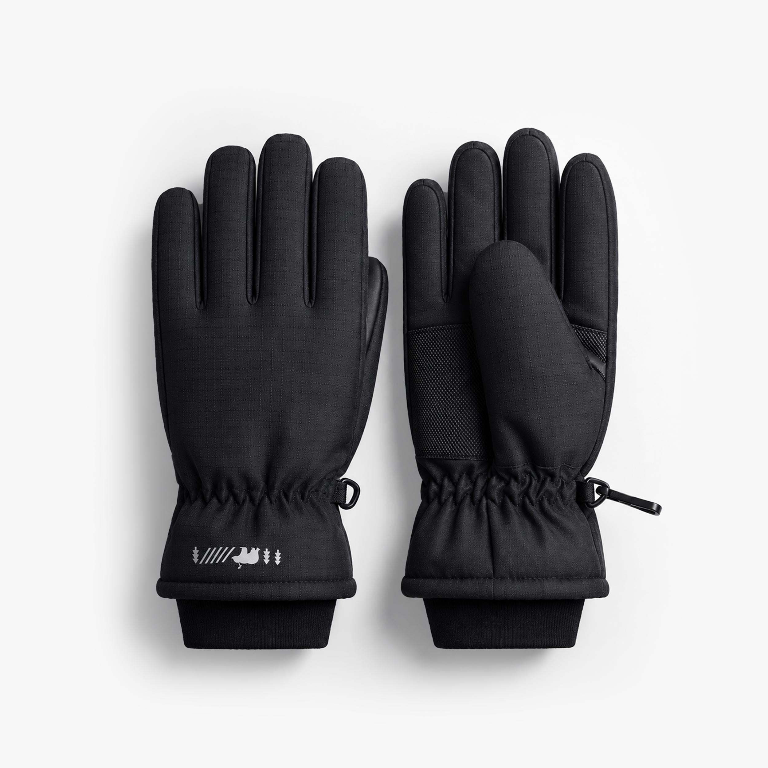 Gants de nylon noires, enfant - Souris Mini
