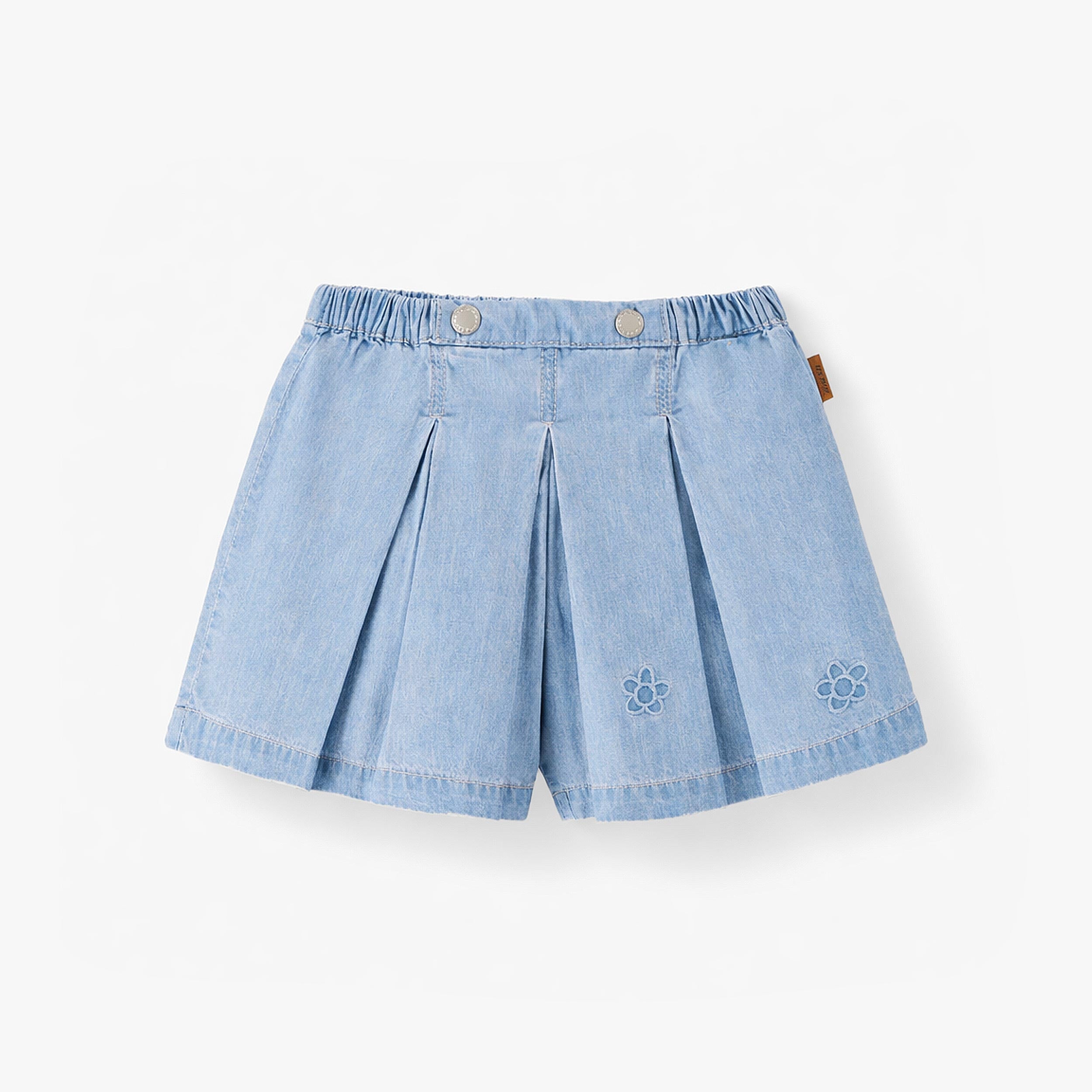 Jupe-short en denim léger, bébé - Souris Mini