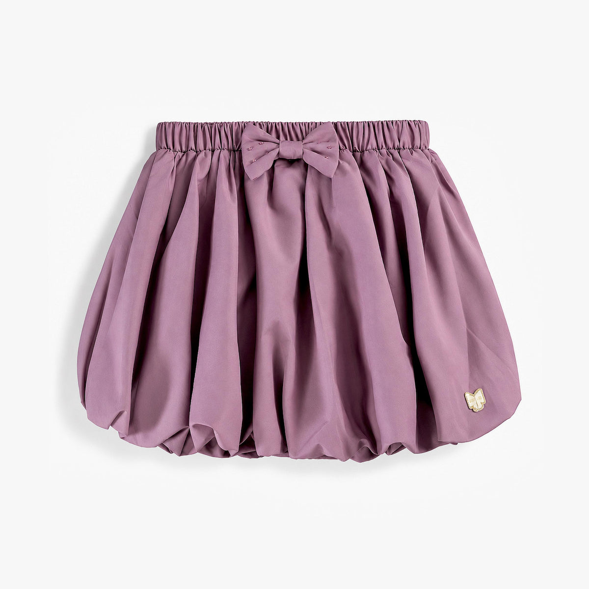 Jupe rose en taffetas avec boucle, enfant fille - Souris Mini