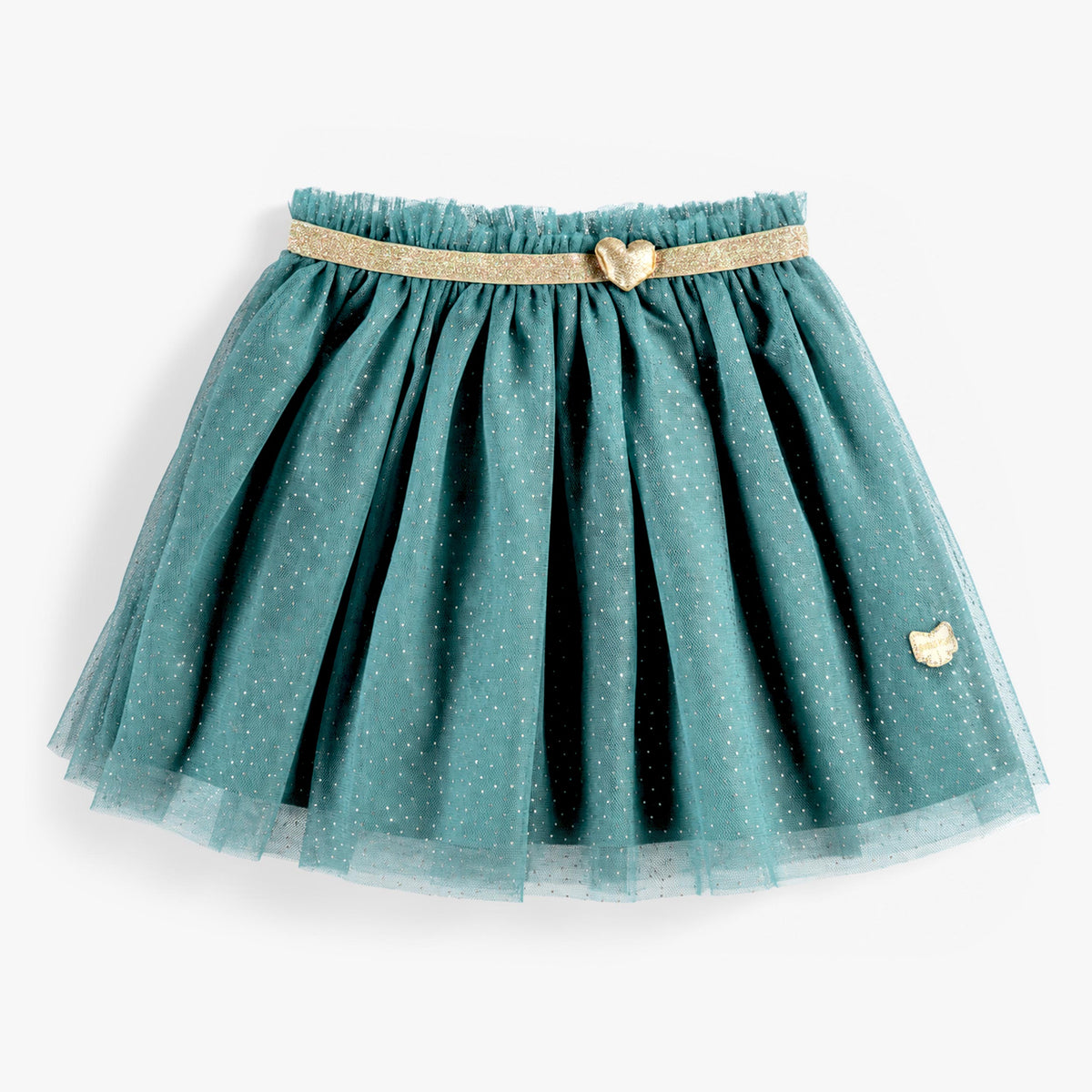 Jupe turquoise en tulle des Fêtes, enfant fille - Souris Mini