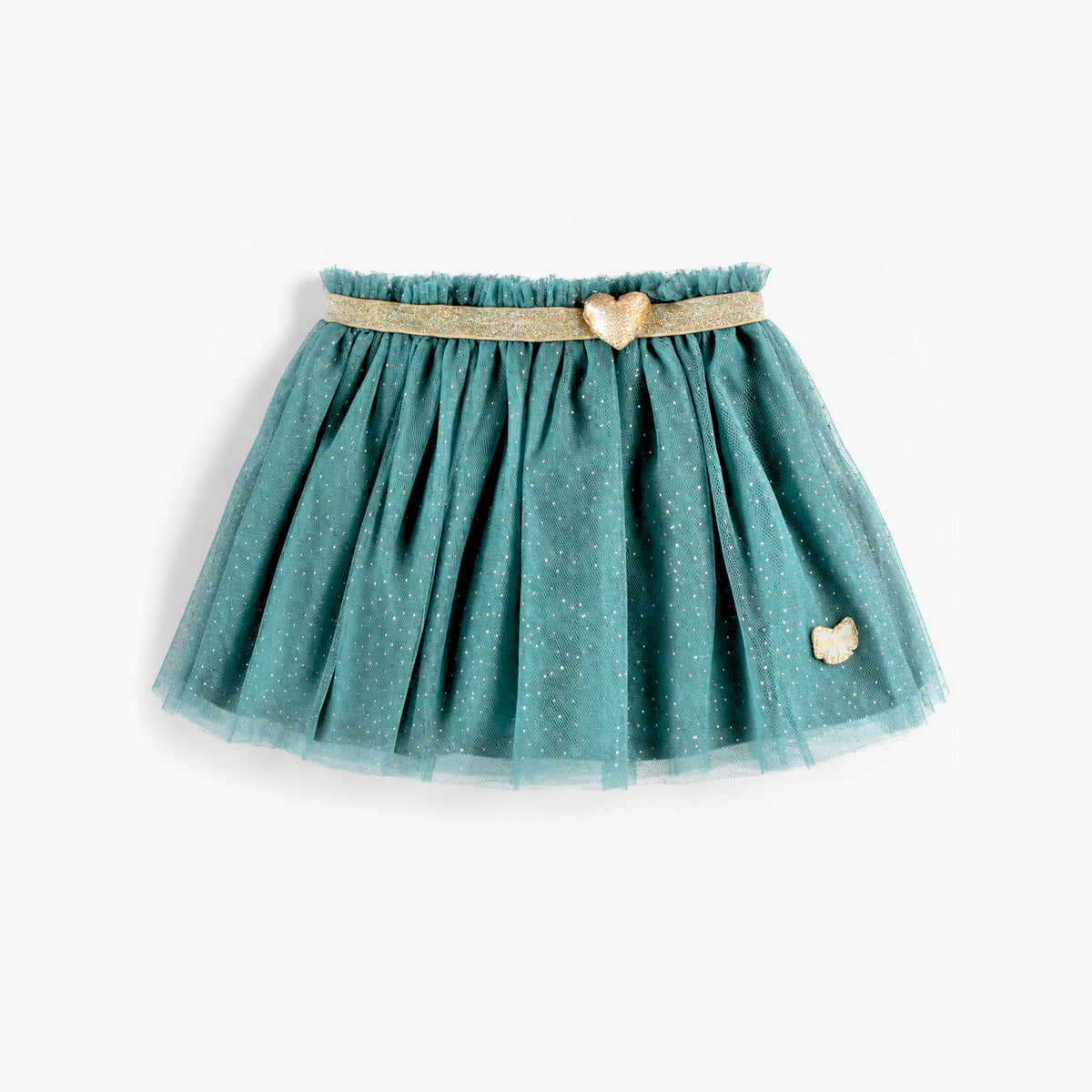 Jupe verte en tulle des Fêtes, bébé fille - Souris Mini