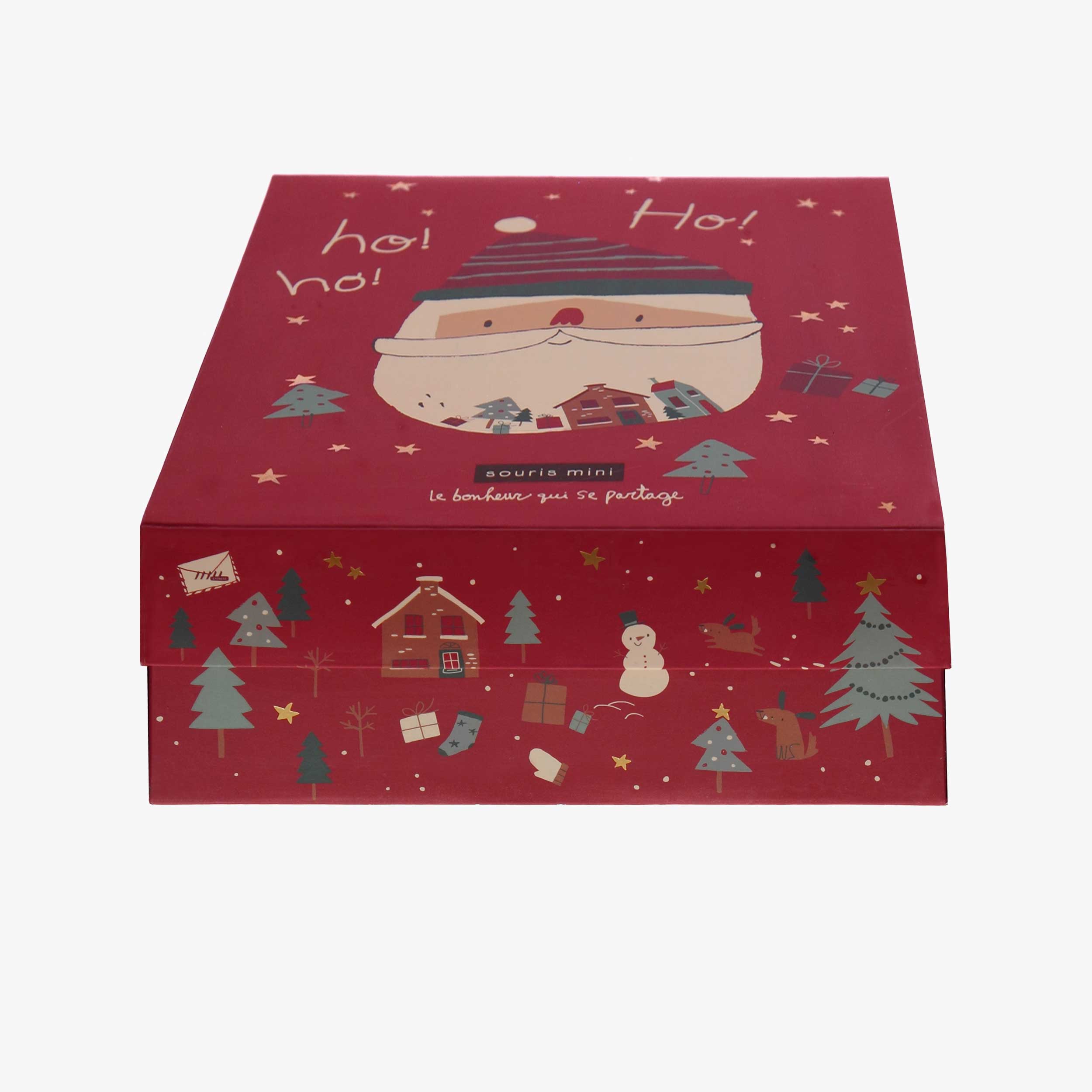 Largueur de la boîte cadeau des Fêtes