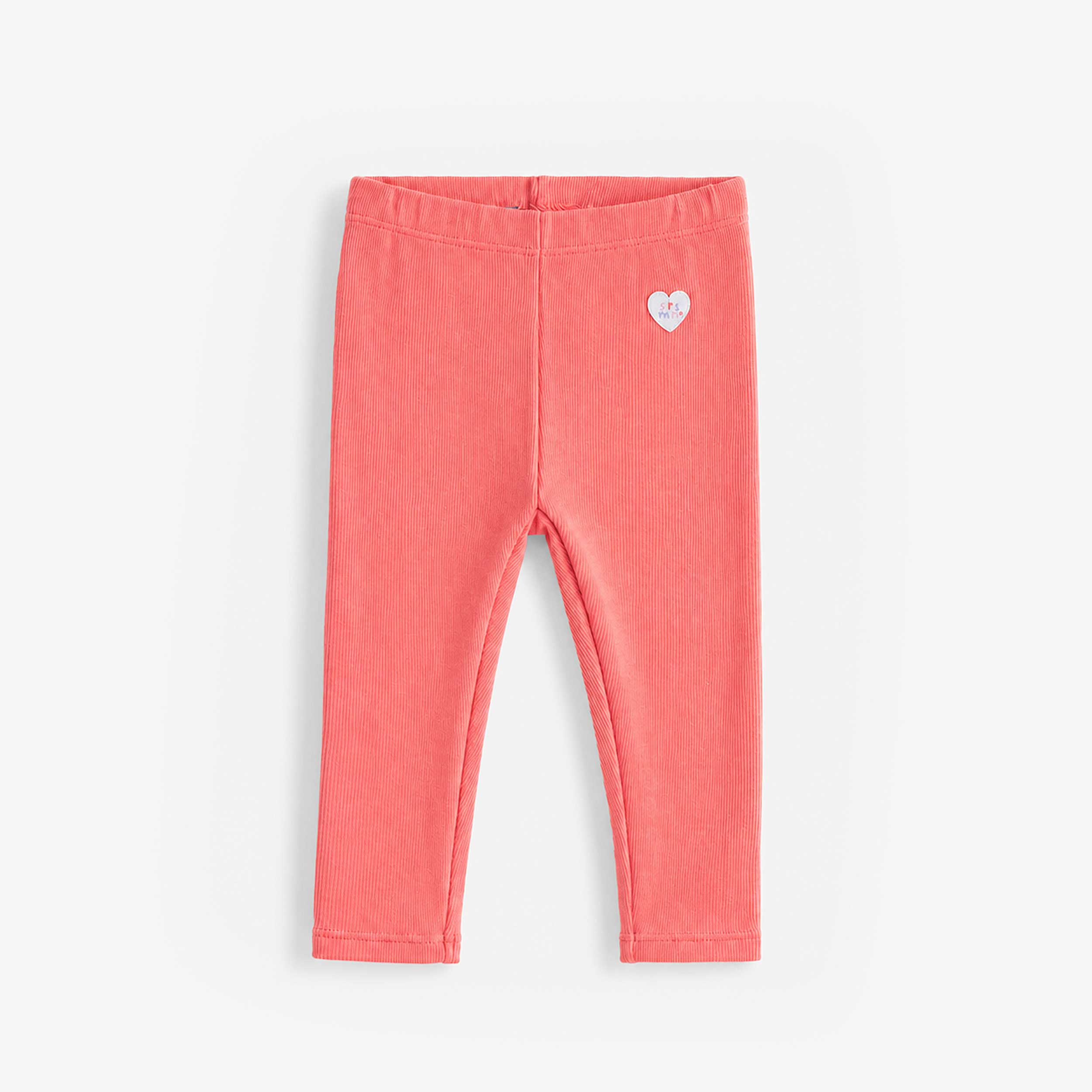Legging corail en coton côtelé, bébé - Souris Mini