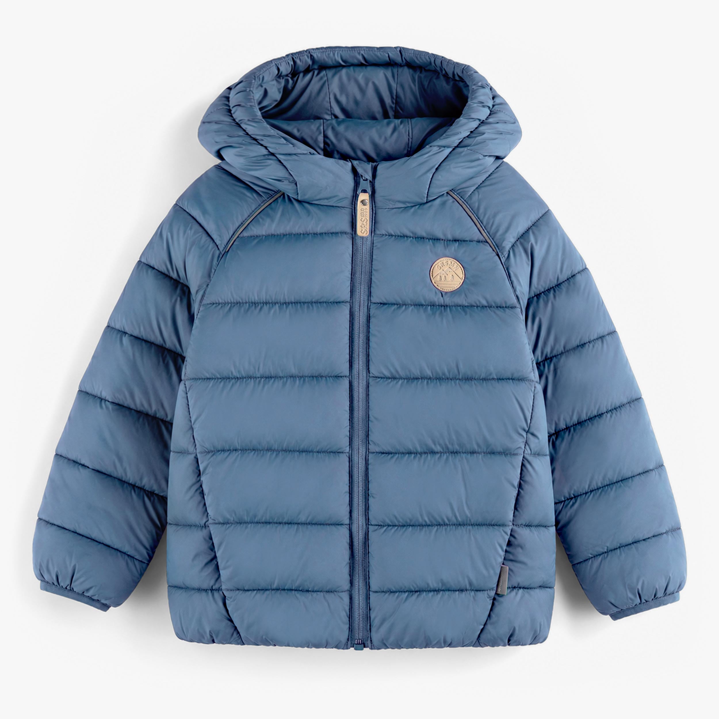 Manteau doudoune bleu, enfant - Souris Mini