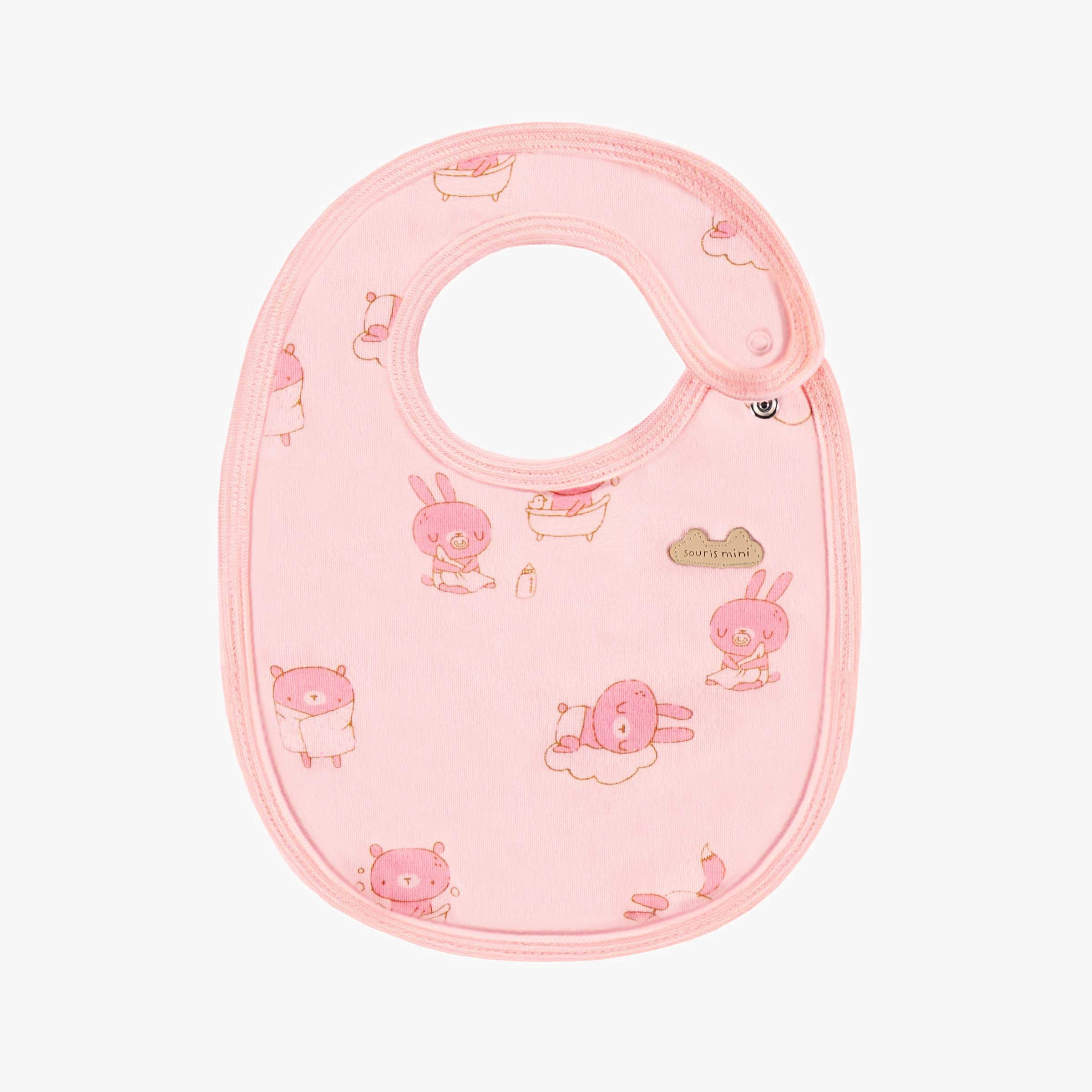 Coffret cadeau rose et crème « Le Classique » (8 pièces), naissance