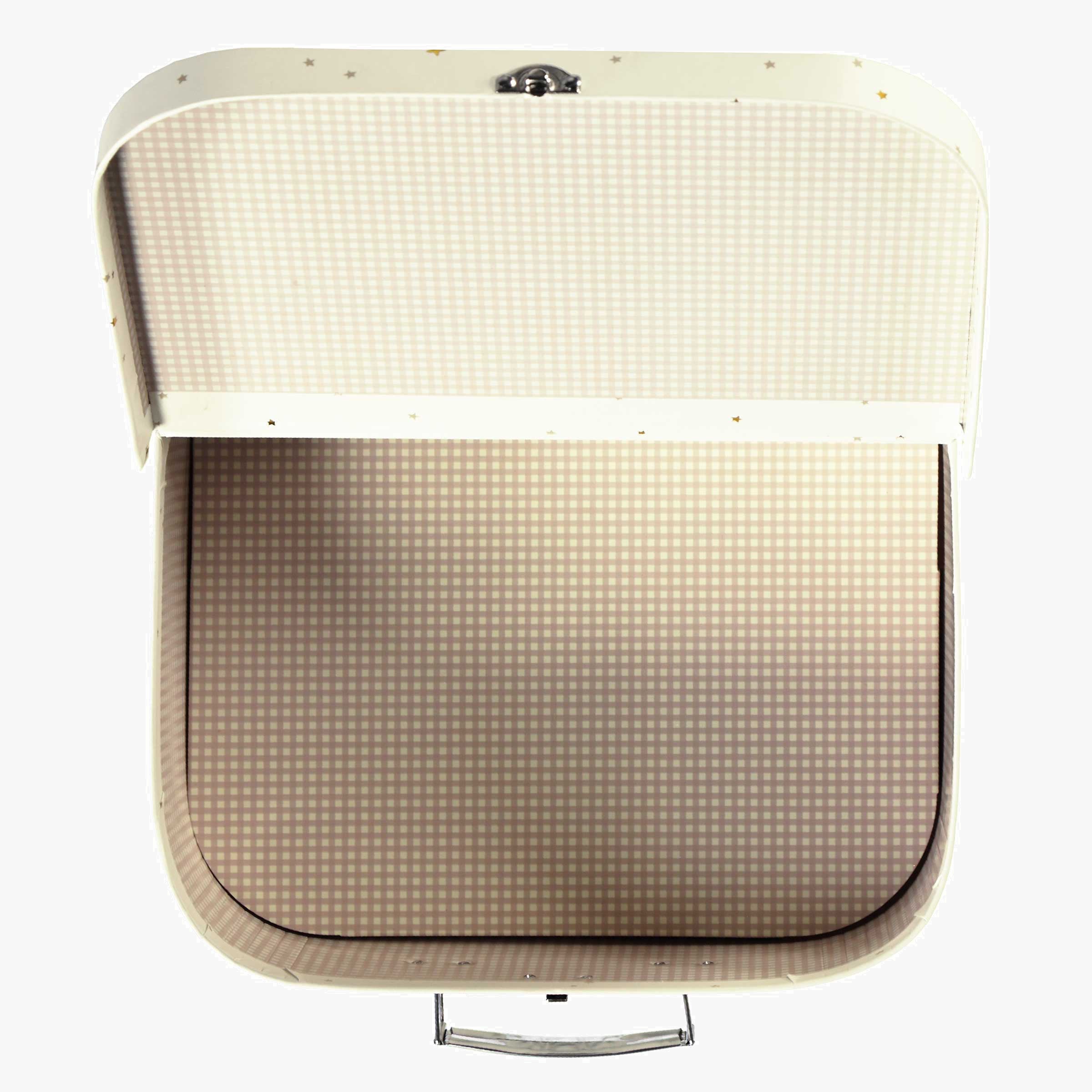 Coffret cadeau rose et crème « Le Classique » (8 pièces), naissance