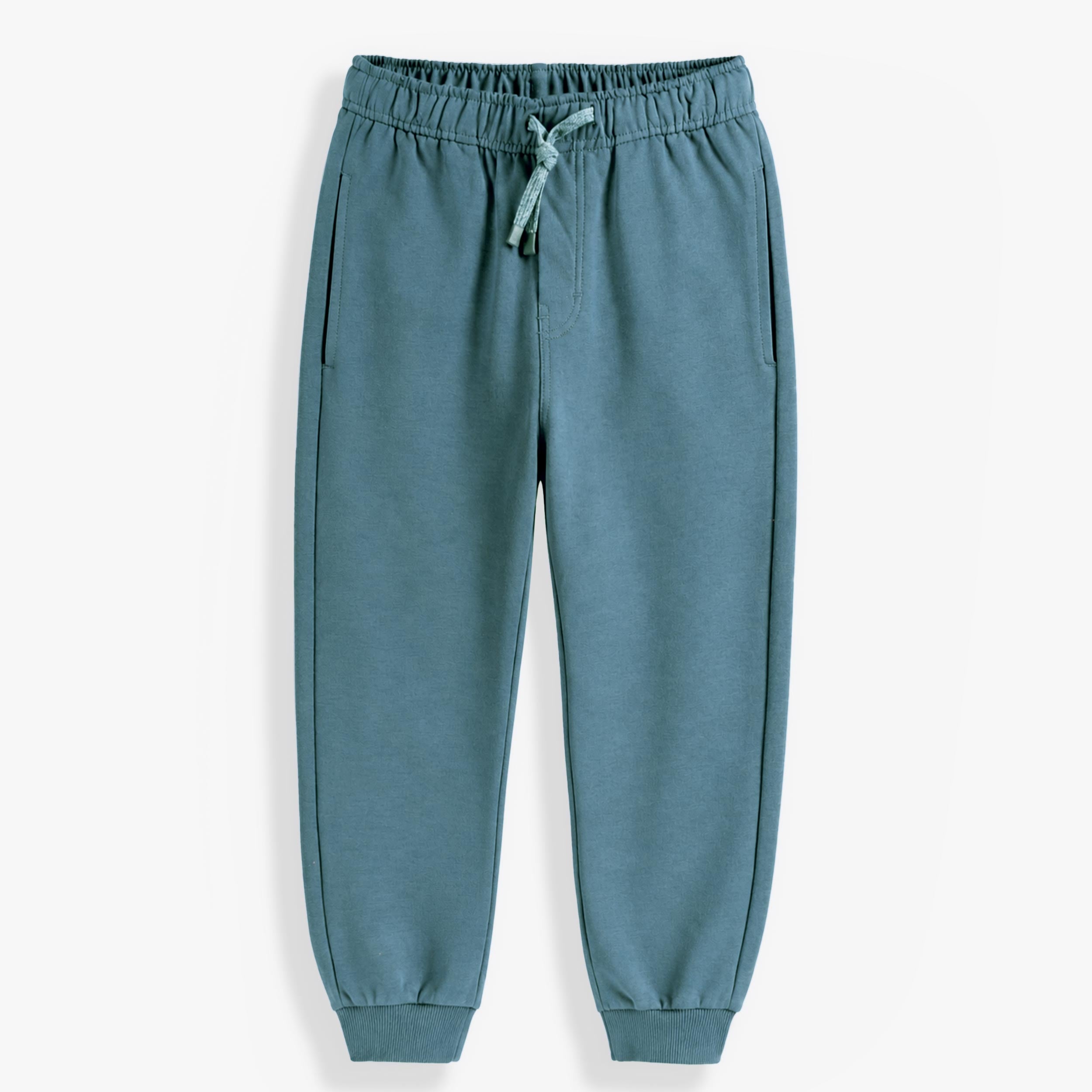 Pantalon bleu en coton français, enfant garçon - Souris Mini