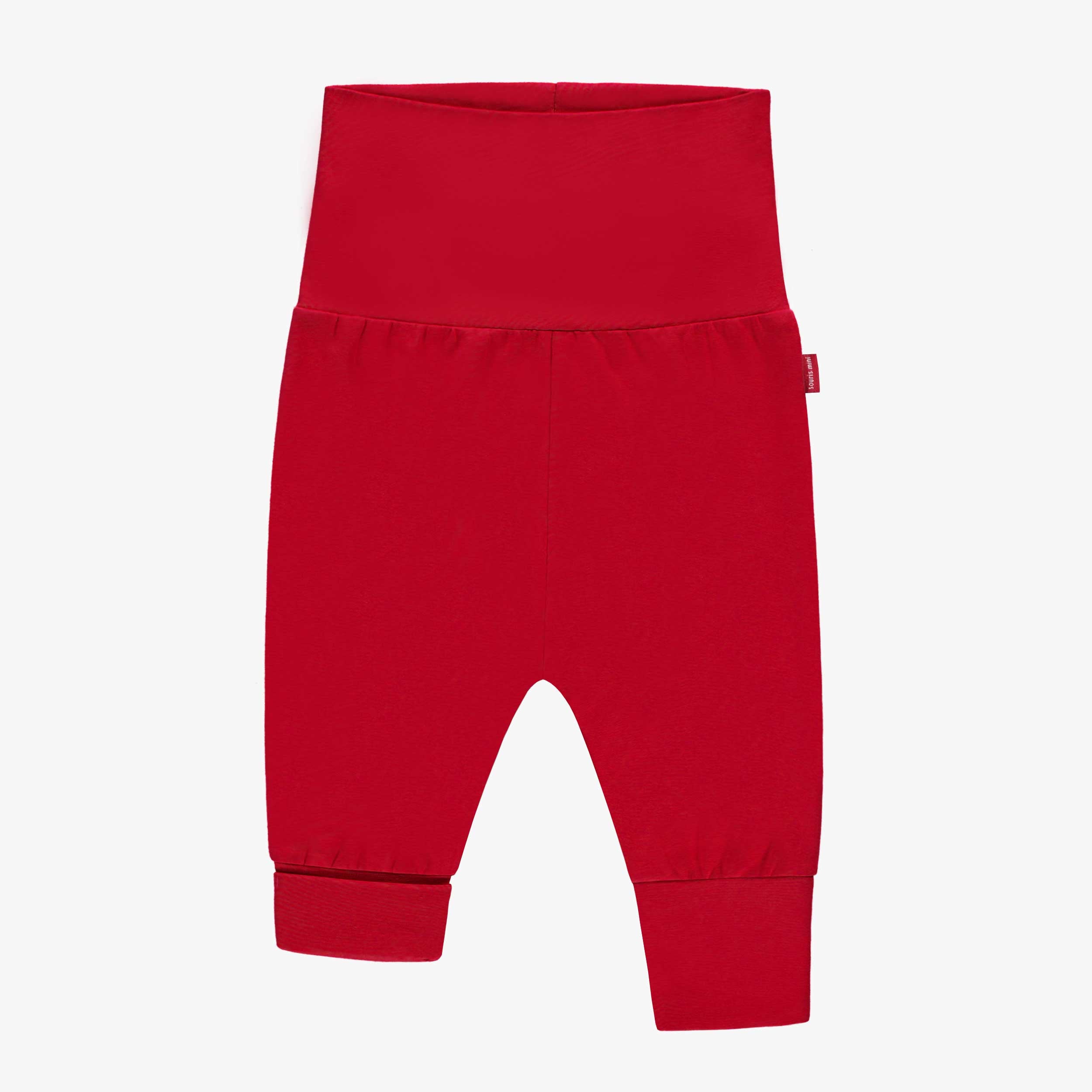 Pantalon évolutif rouge, bébé