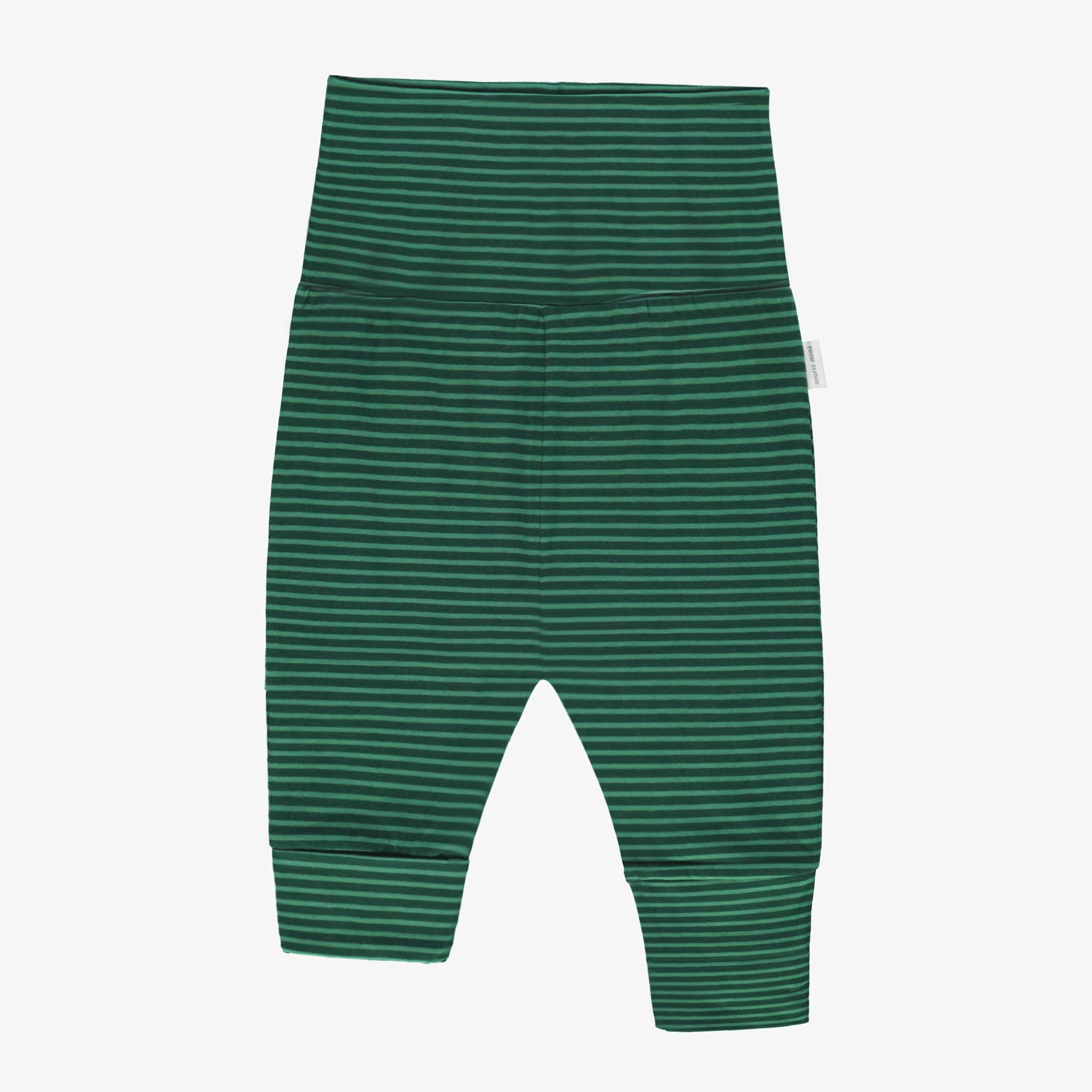 Pantalon évolutif déplié vert, bébé