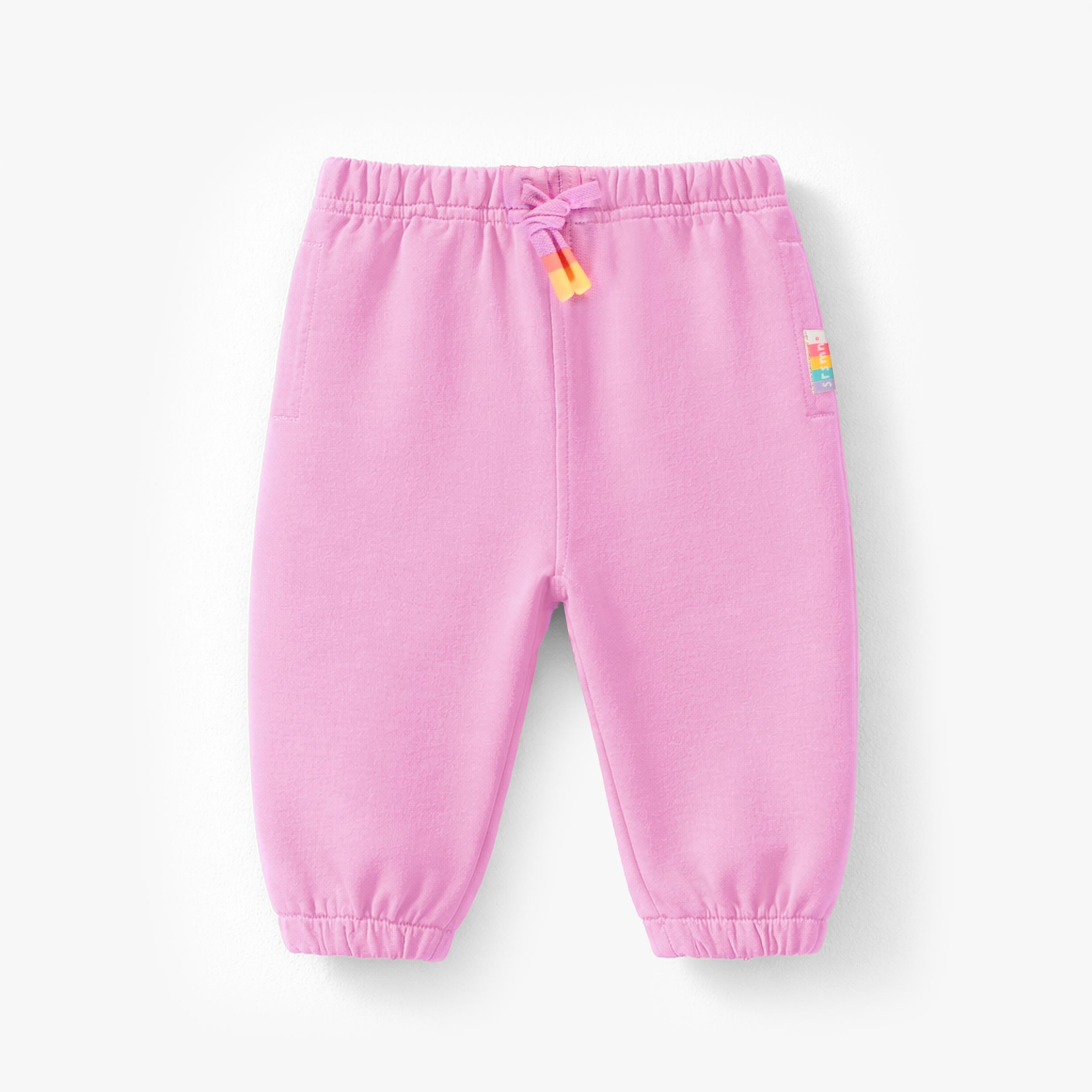 Pantalon mauve style jogger, bébé - Souris Mini