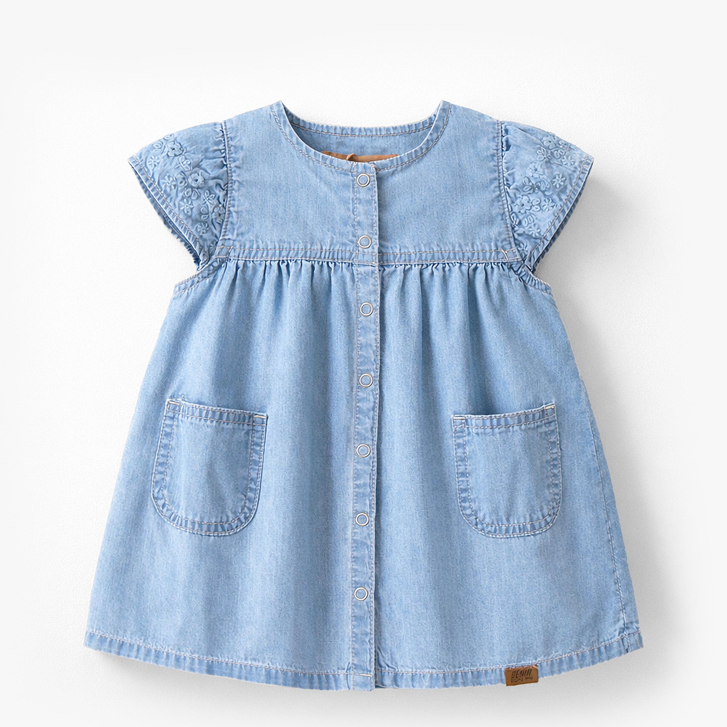 Robe en denim léger, bébé - Souris Mini