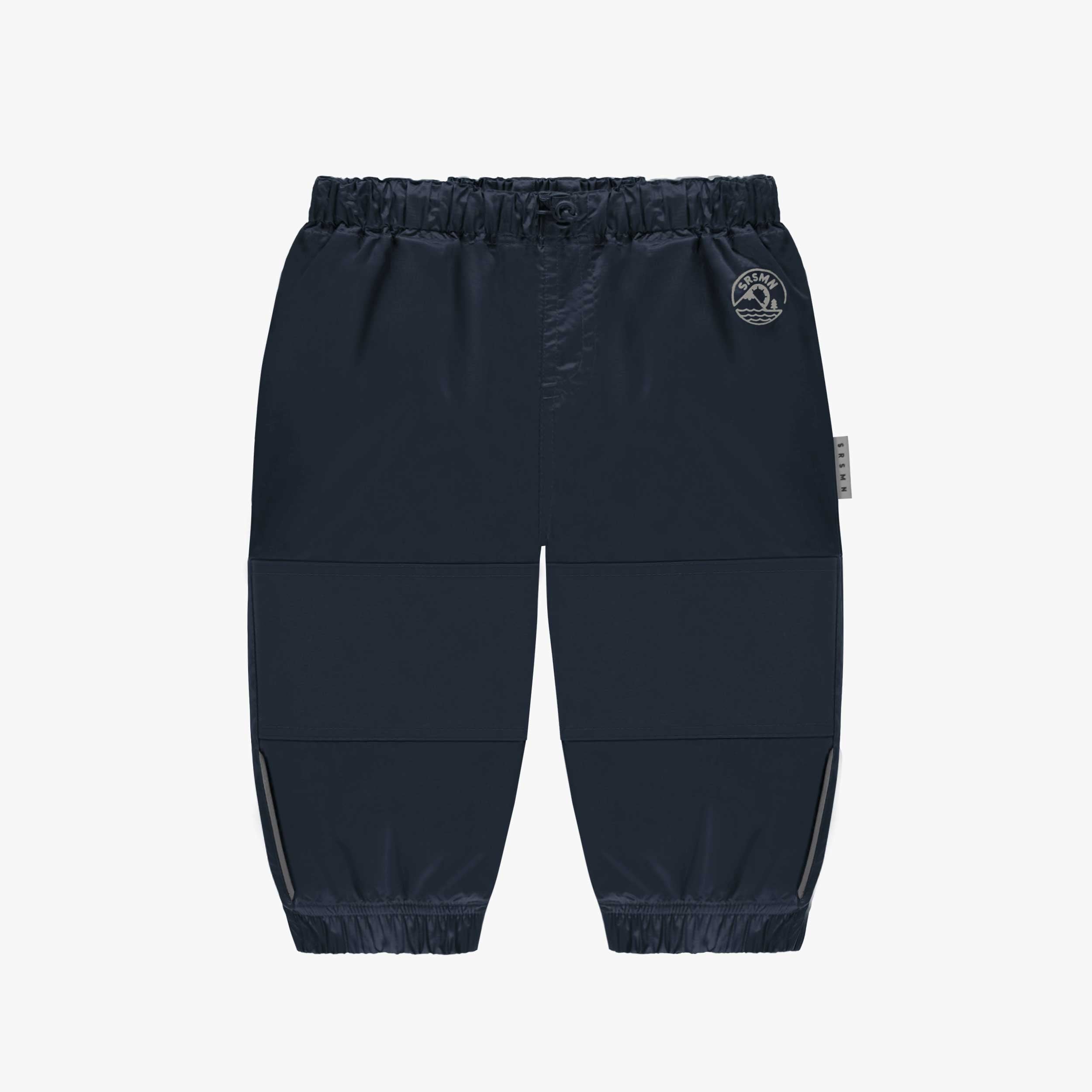 Pantalon d'extérieur mi-saison marine en nylon, bébé