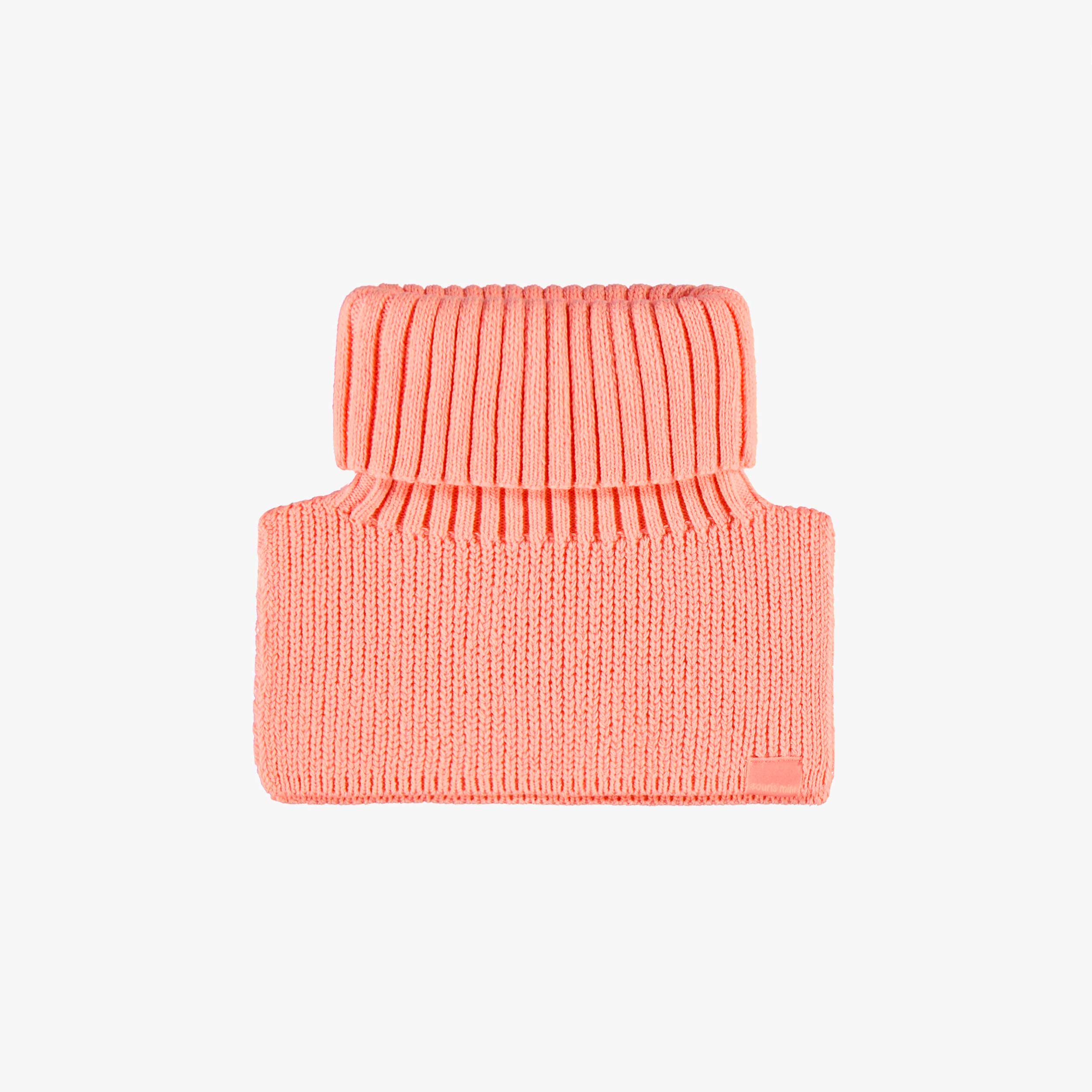 Plastron rose en tricot, bébé