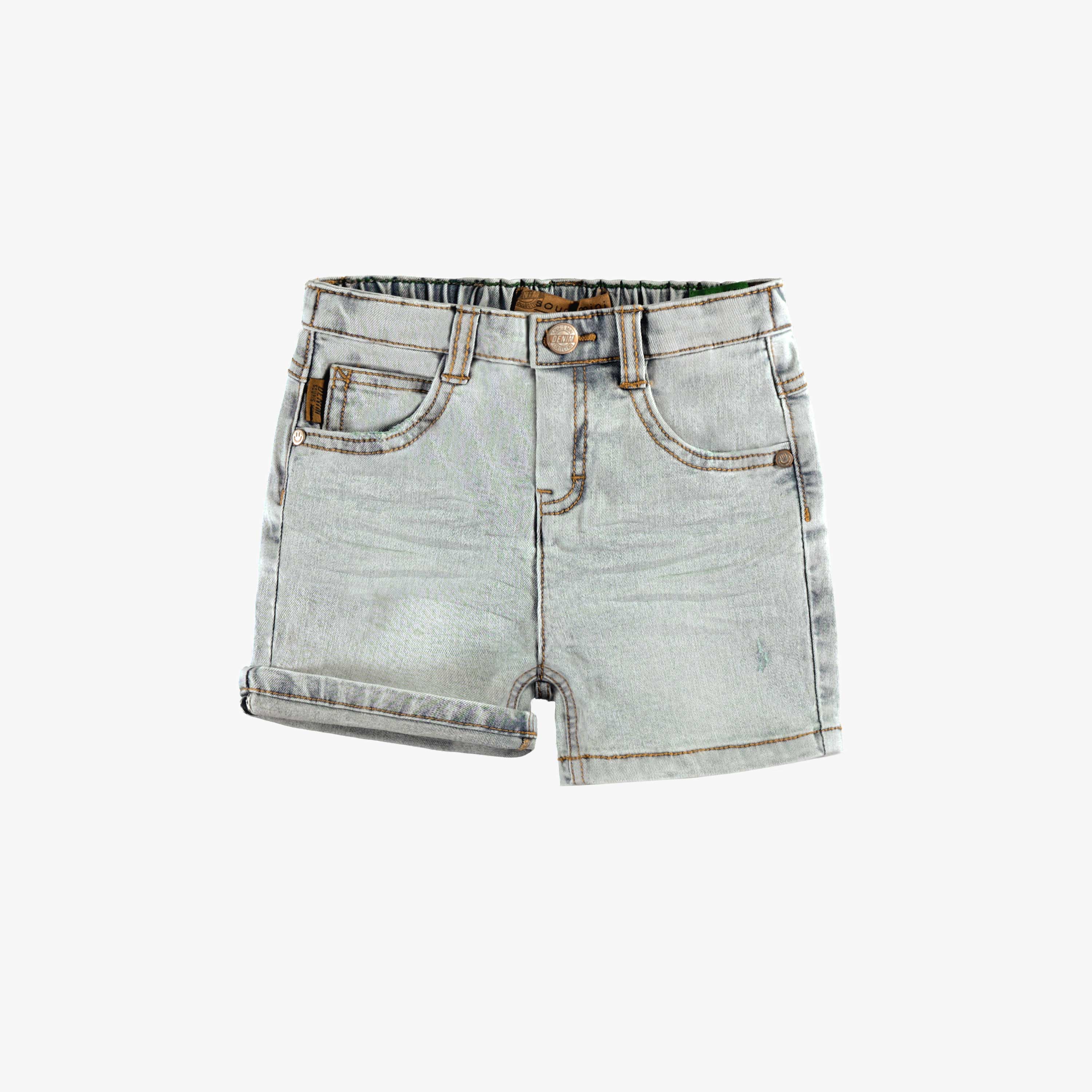 Short en denim bleu pâle, bébé