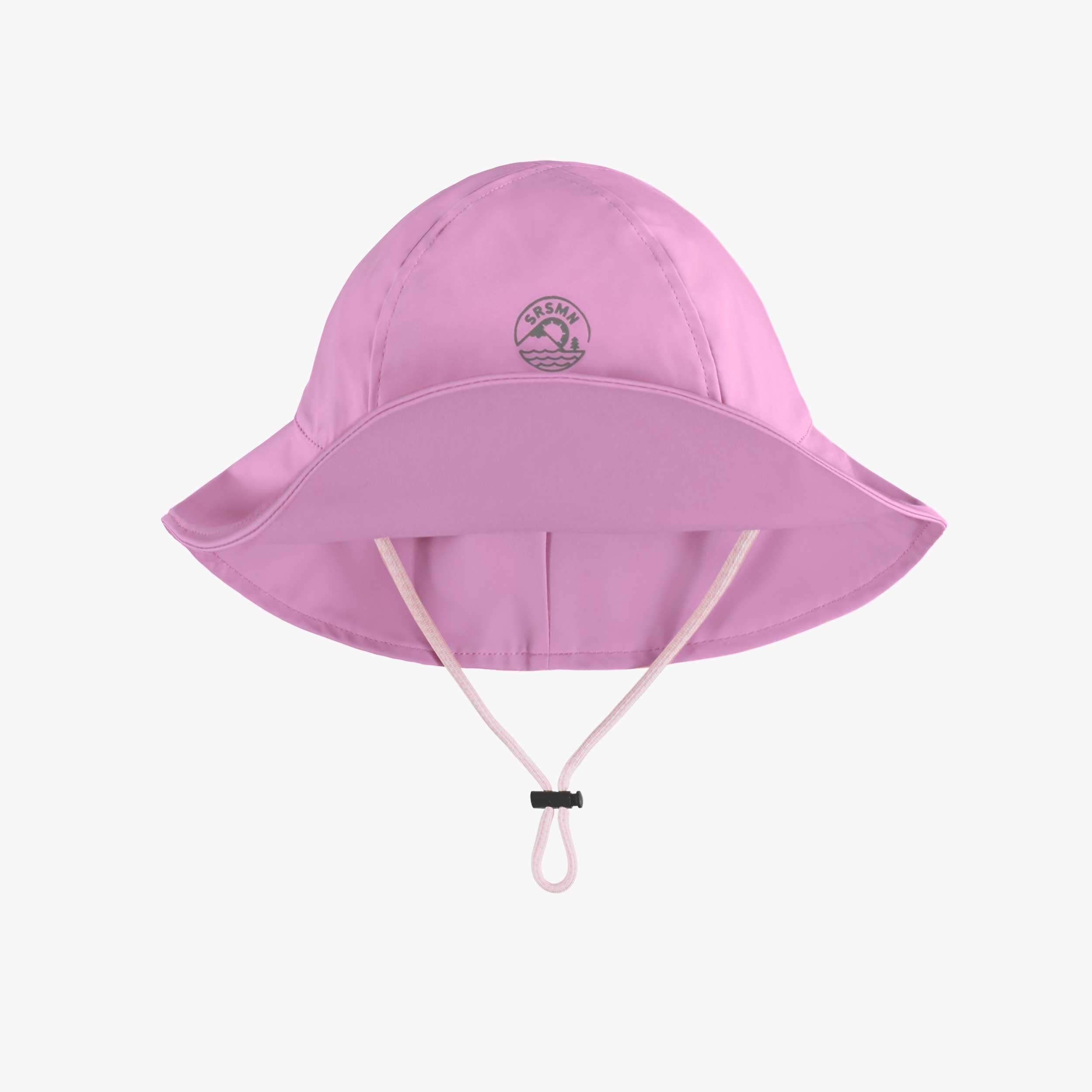 Chapeau de pluie lilas, bébé