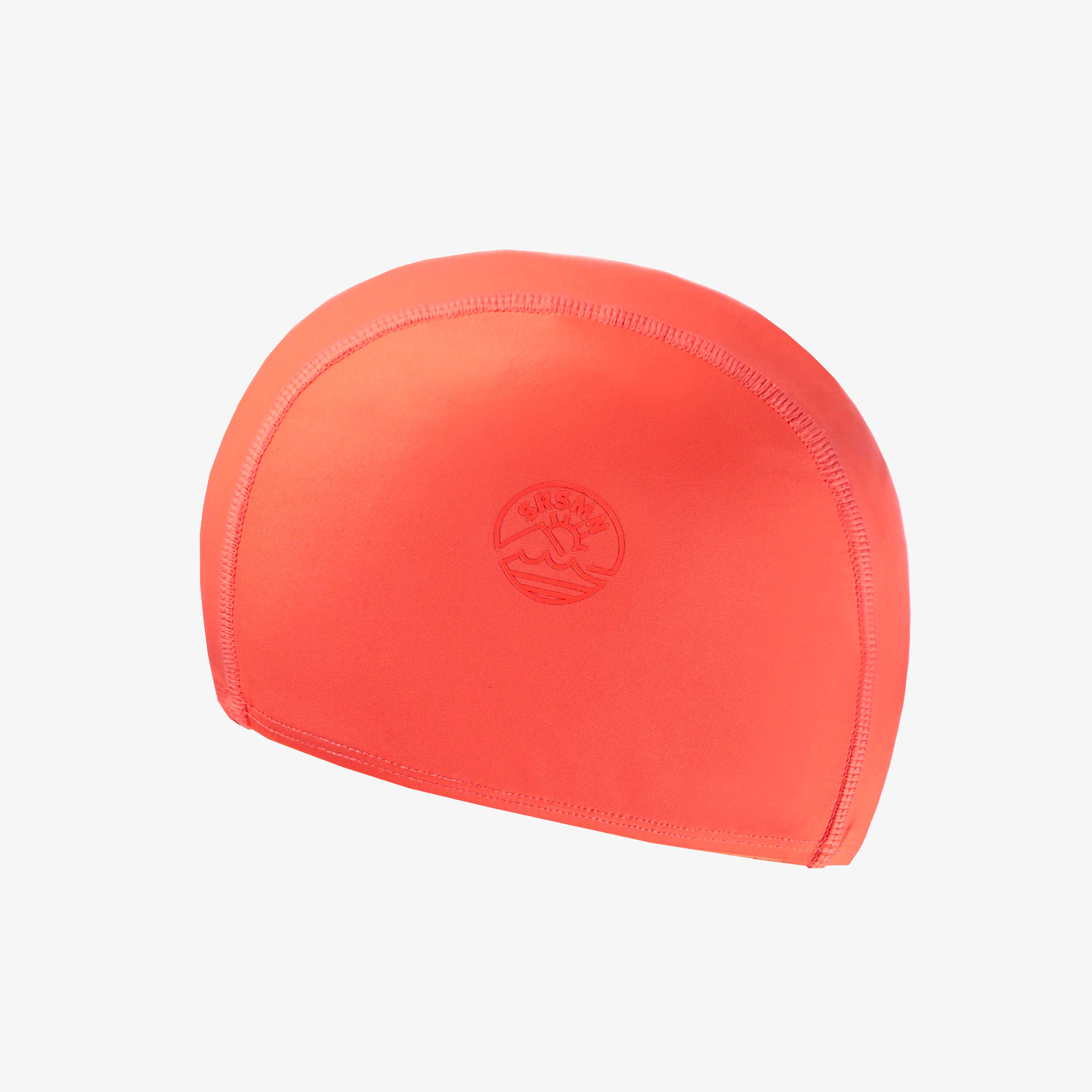 Casque de bain orange, enfant