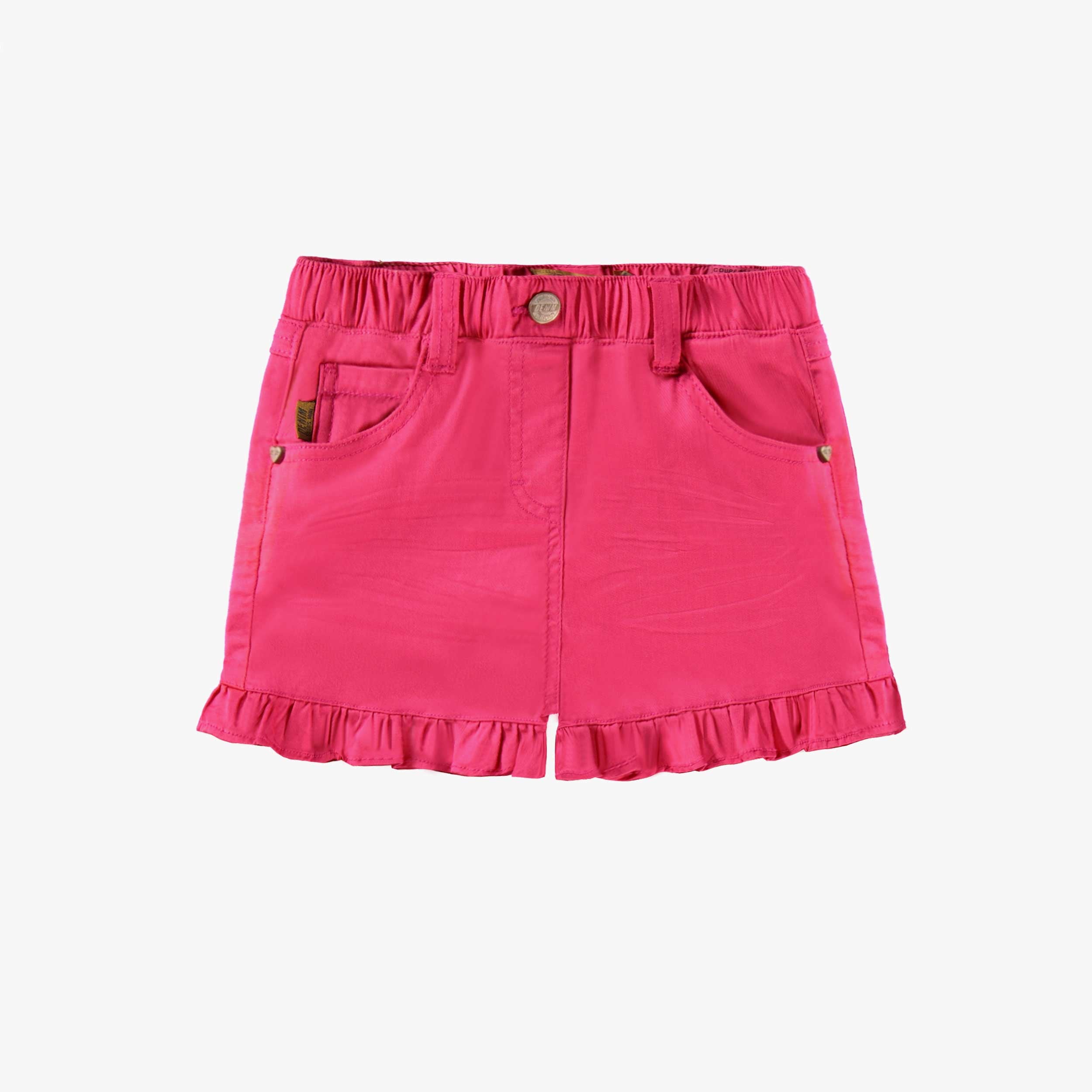 Short rose en lyocell, enfant