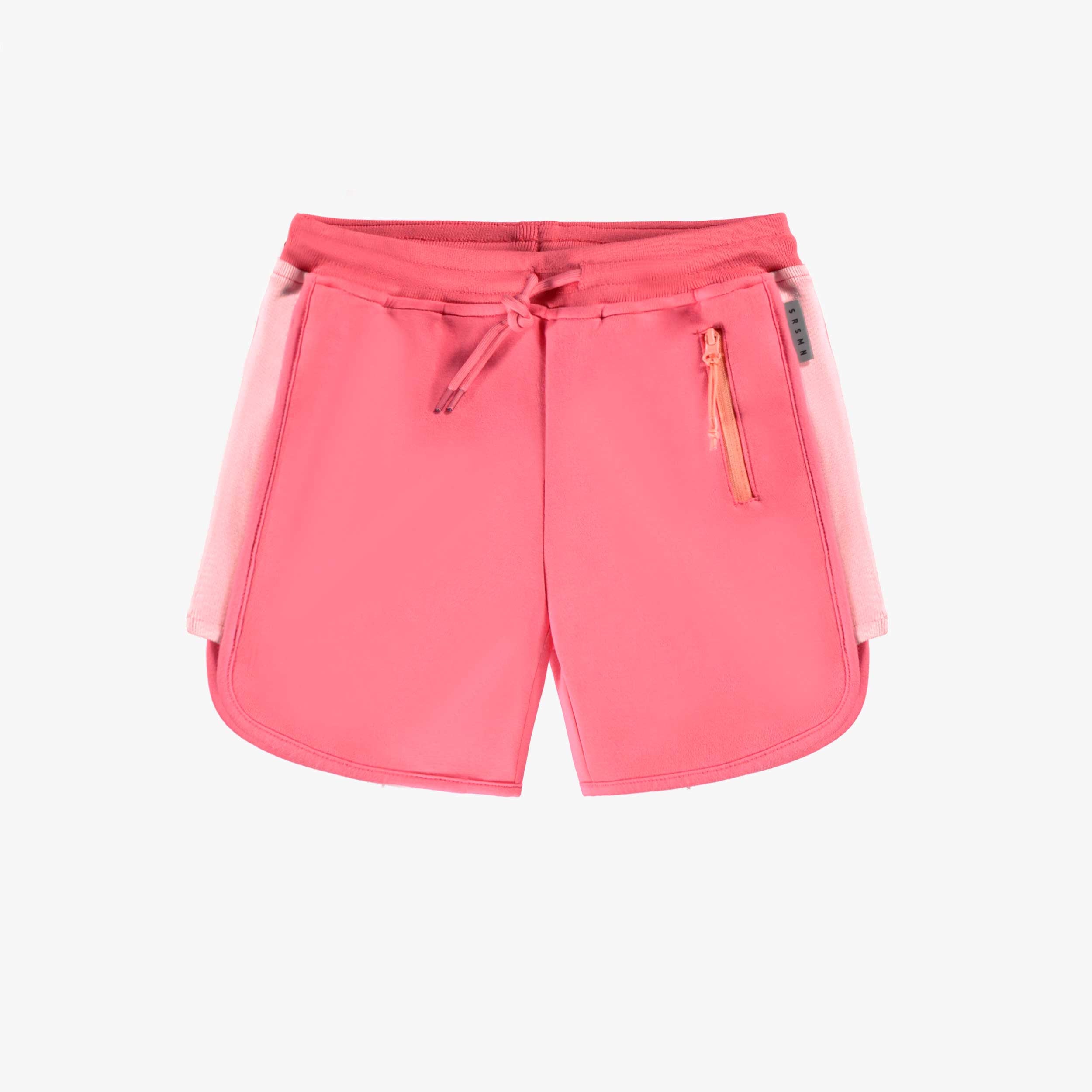 Short de sport rose, enfant