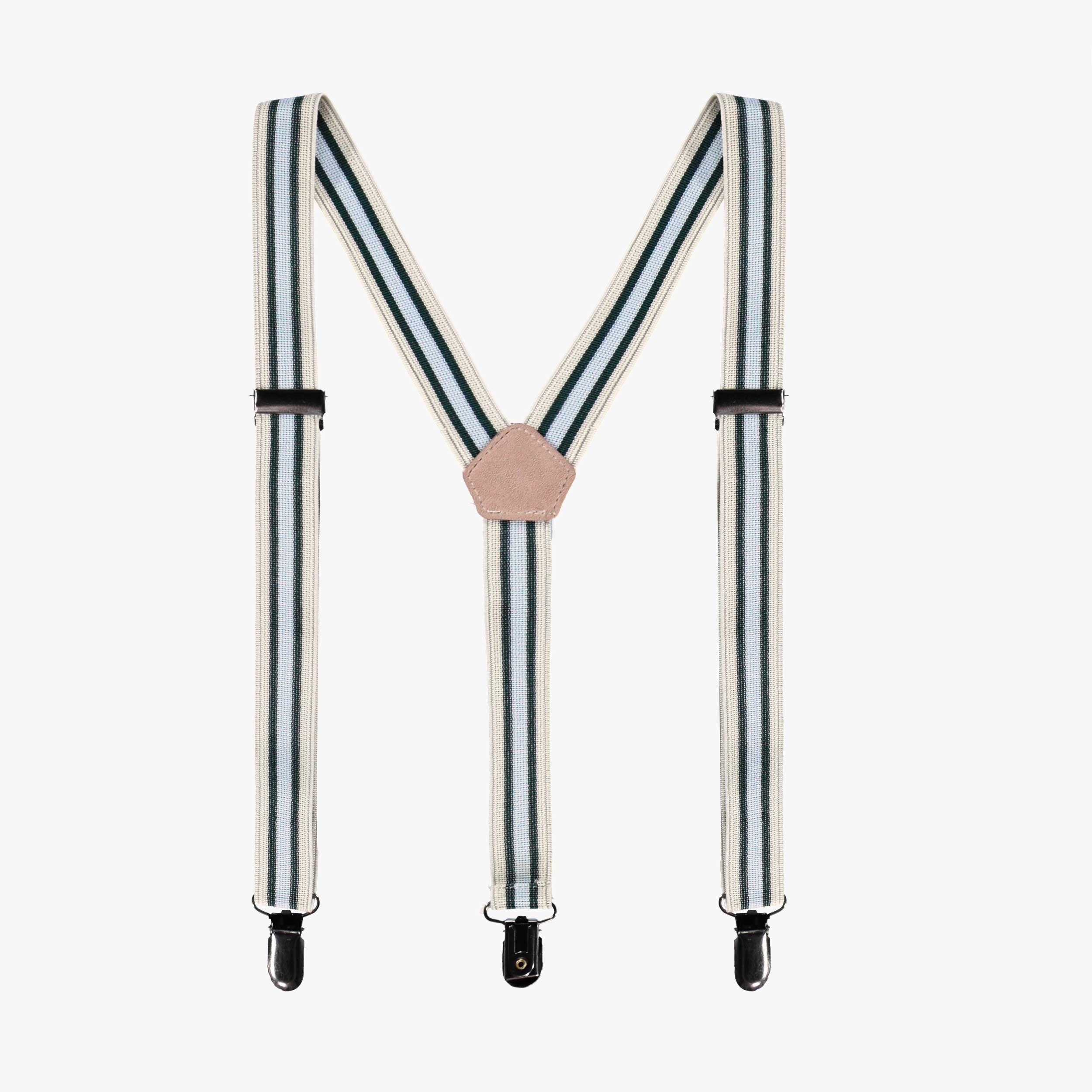 Bretelles extensibles à rayures, enfant