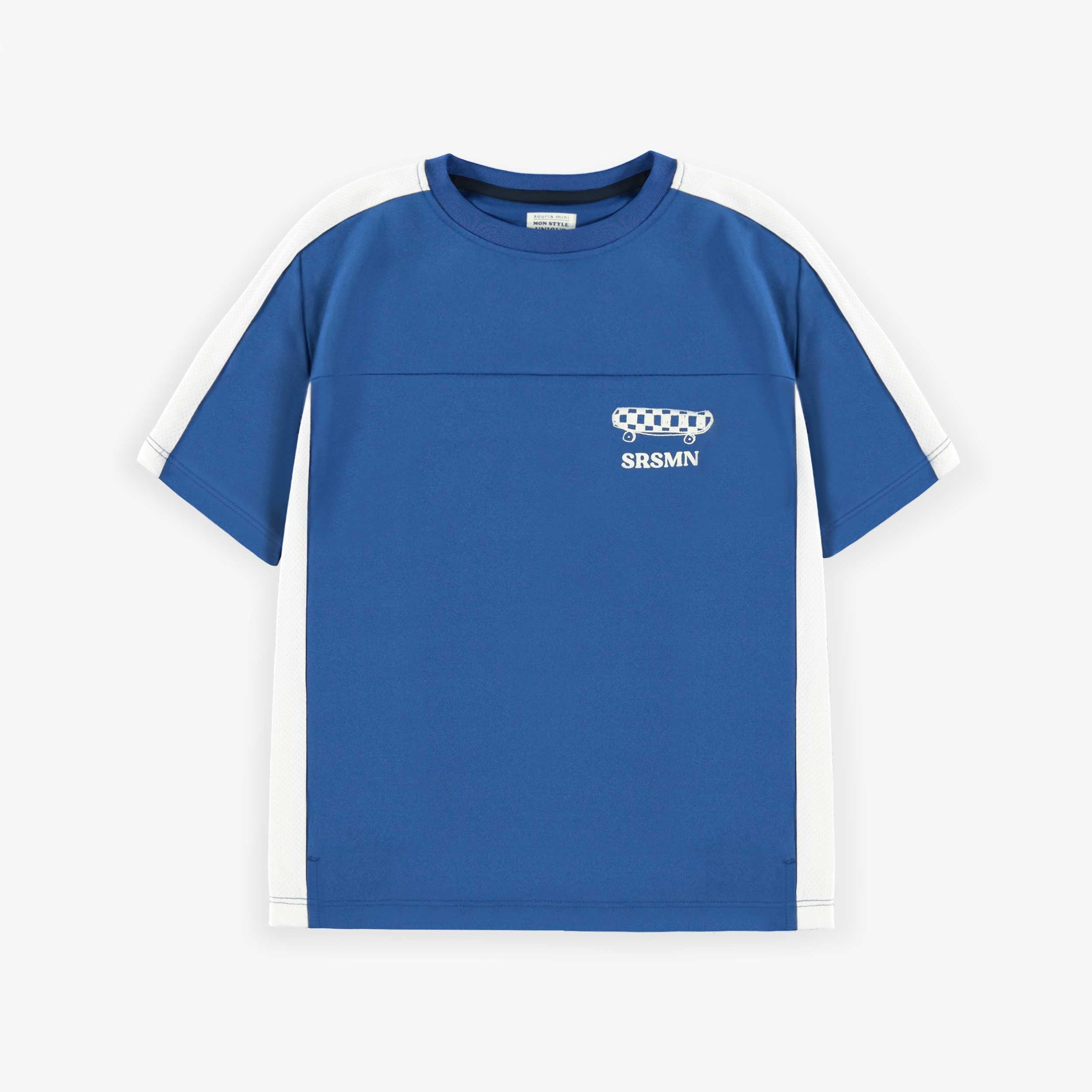 T-shirt de sport bleu, enfant