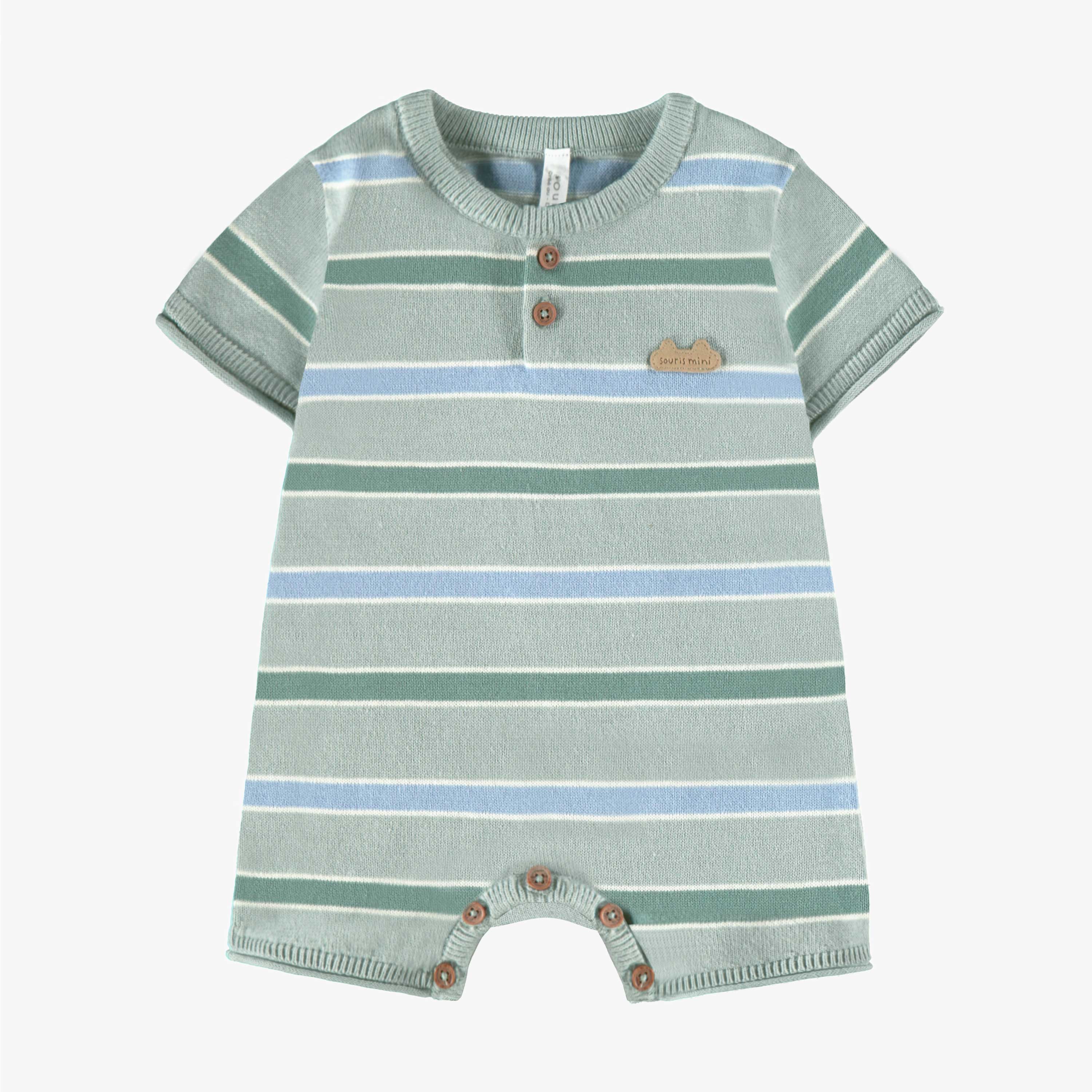 Barboteuse verte à rayures, naissance