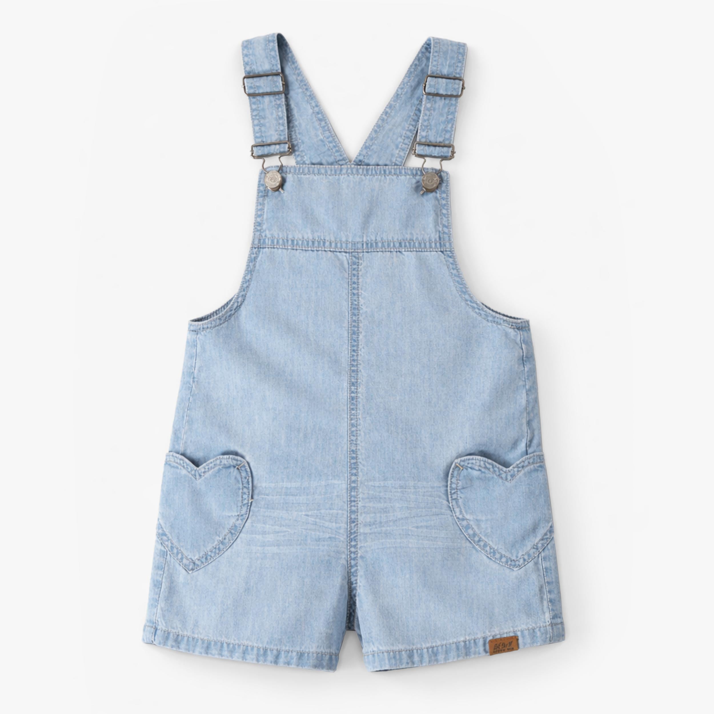 Salopette bleue en denim, enfant - Souris Mini
