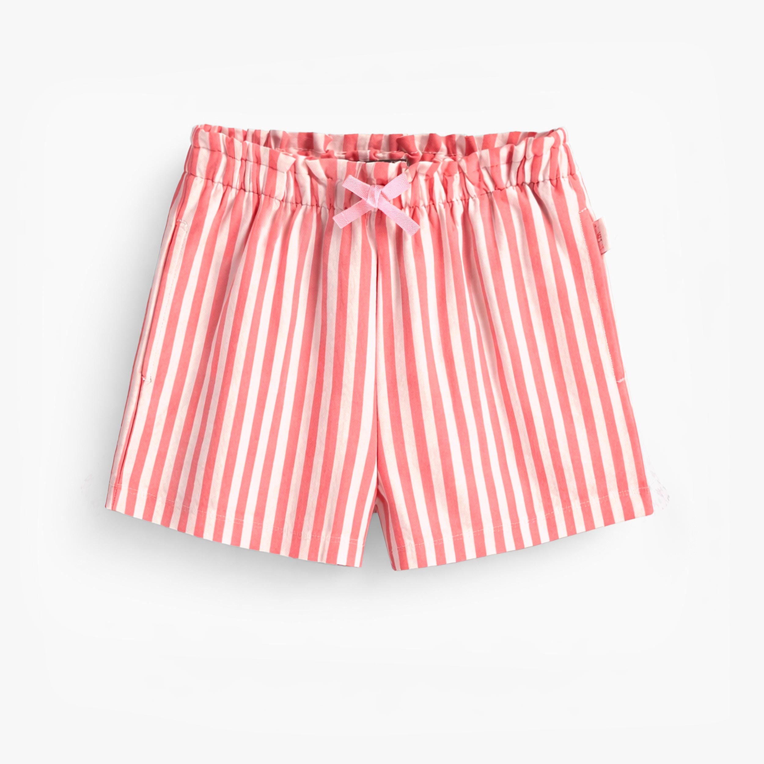 Short rose et crème à rayures, enfant - Souris Mini