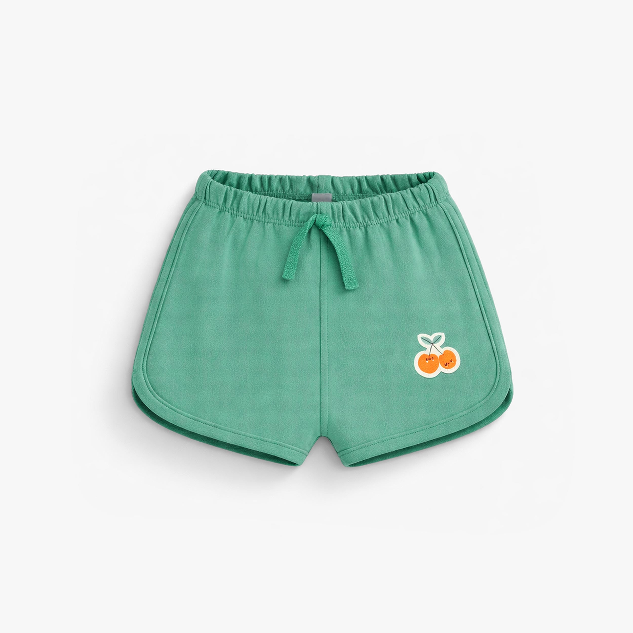 Short vert en coton français, naissance - Souris Mini