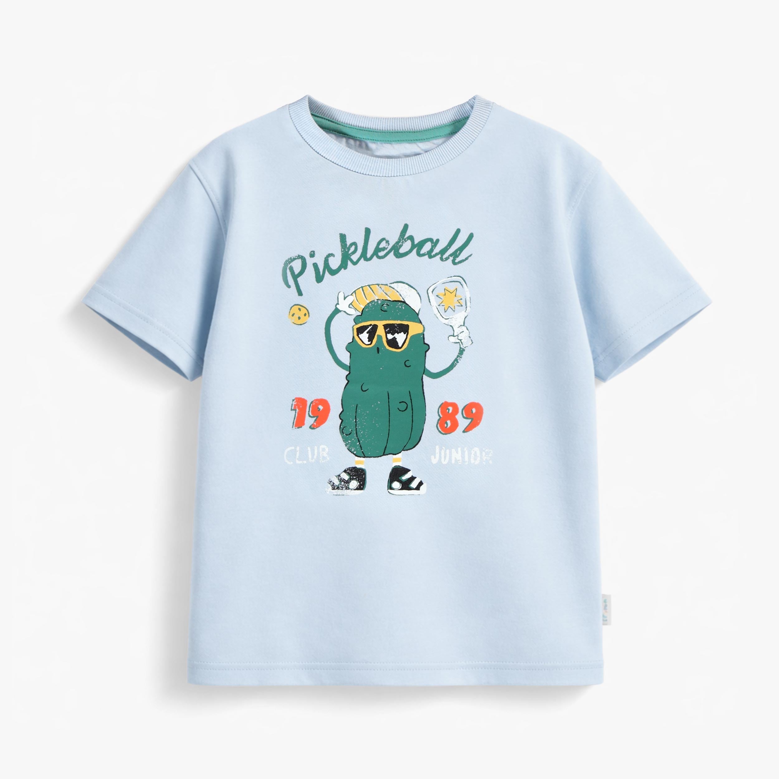 T-shirt bleu pâle avec illustration, enfant - Souris Mini