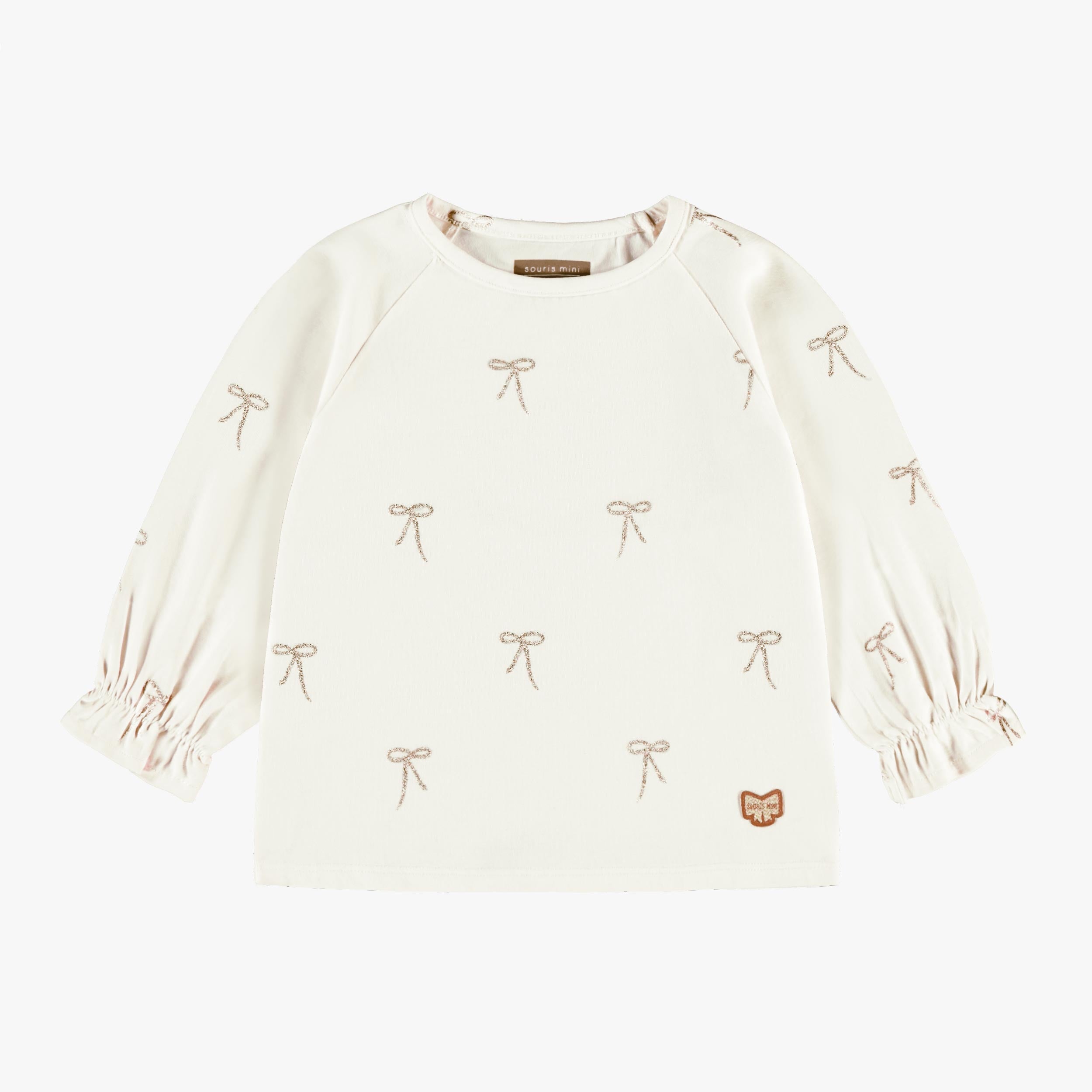 T-shirt crème à motifs, bébé - Souris Mini