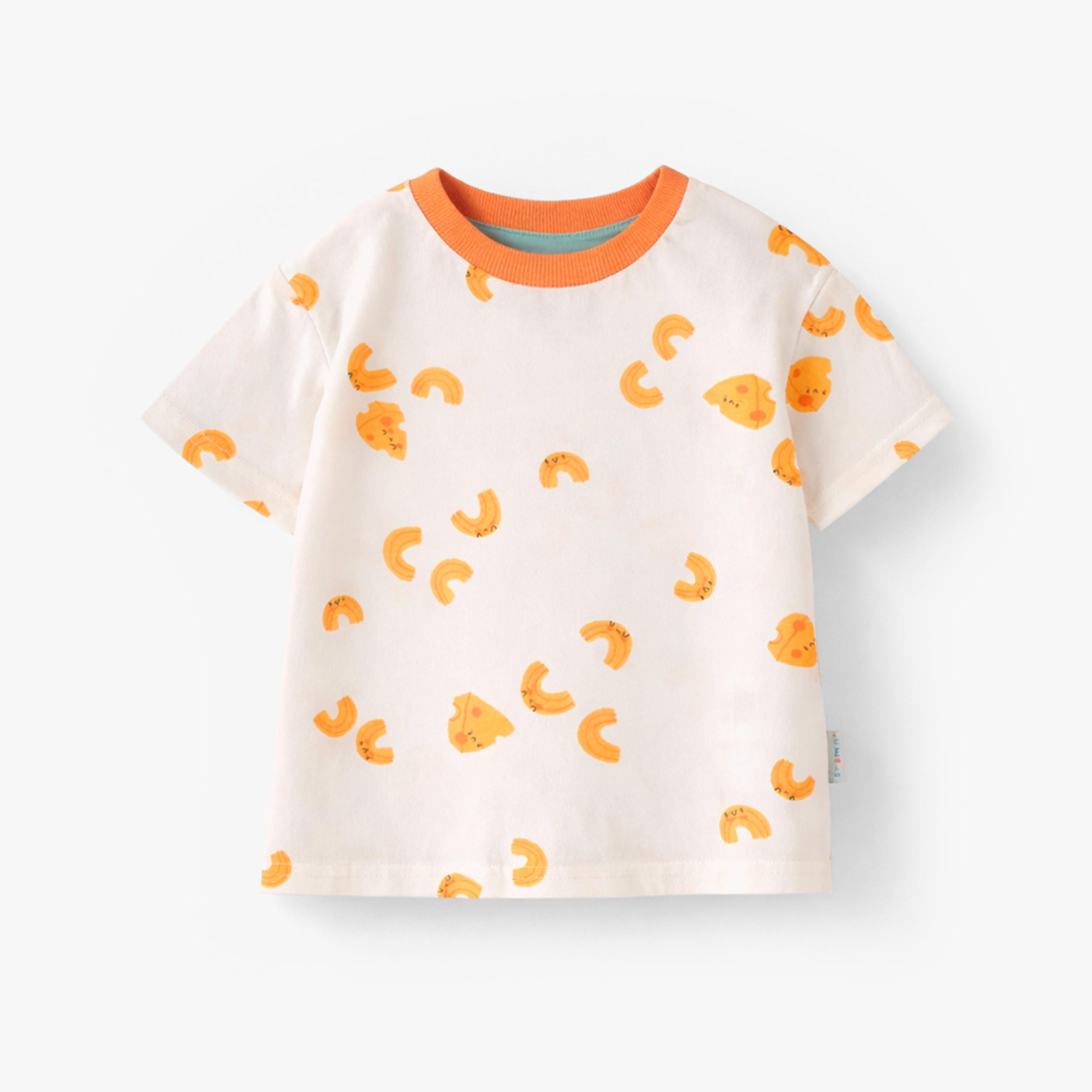 T-shirt crème à motifs de macaronis, bébé - Souris Mini