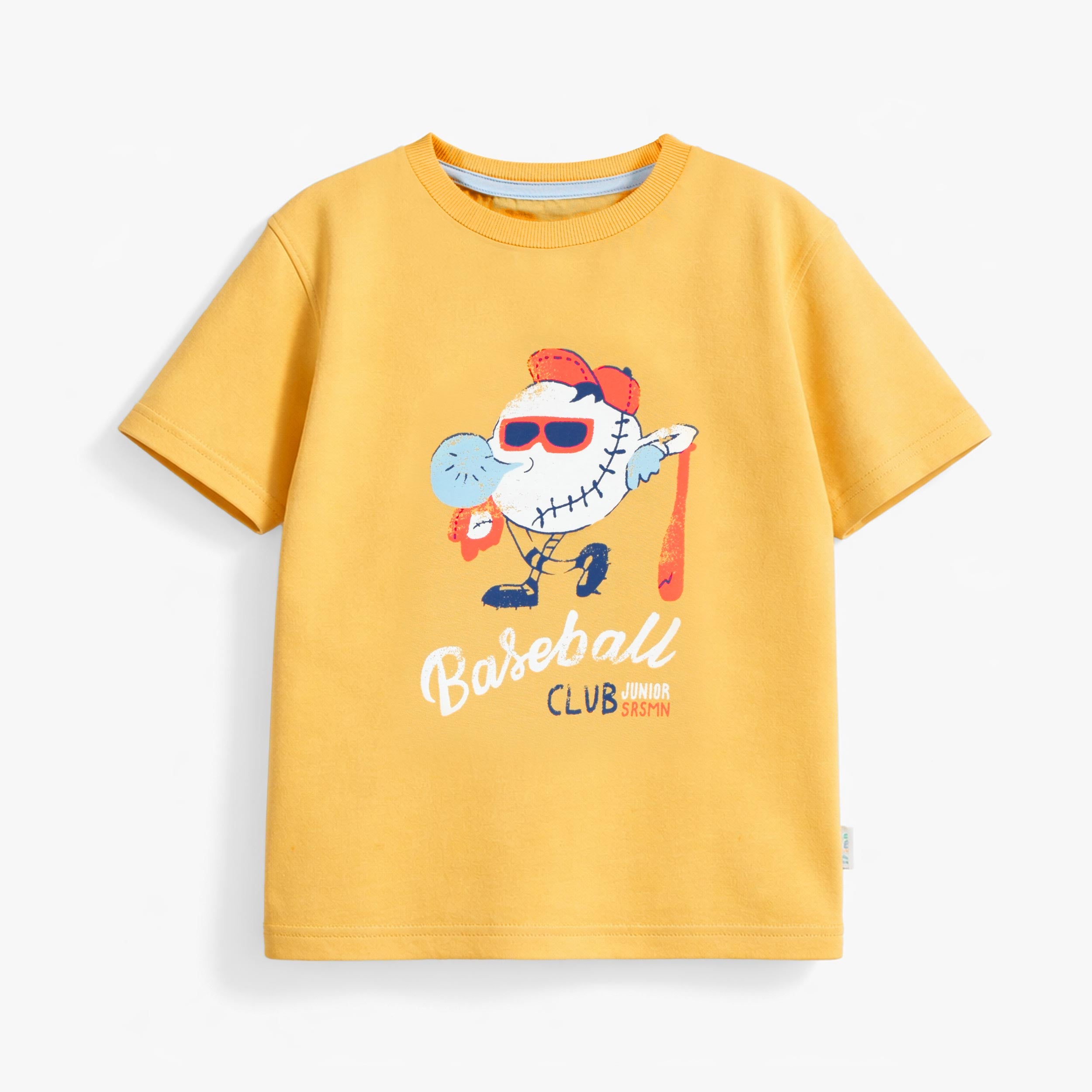 T-shirt jaune avec illustration, enfant - Souris Mini