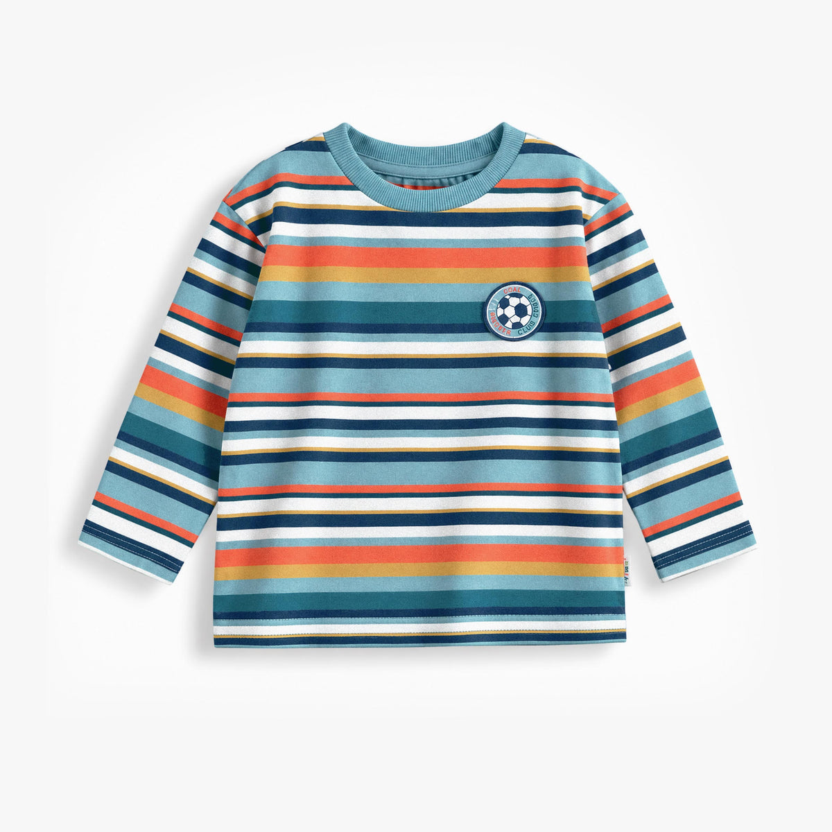 T-shirt rayé multicolore à manches longues, bébé garçon - Souris Mini