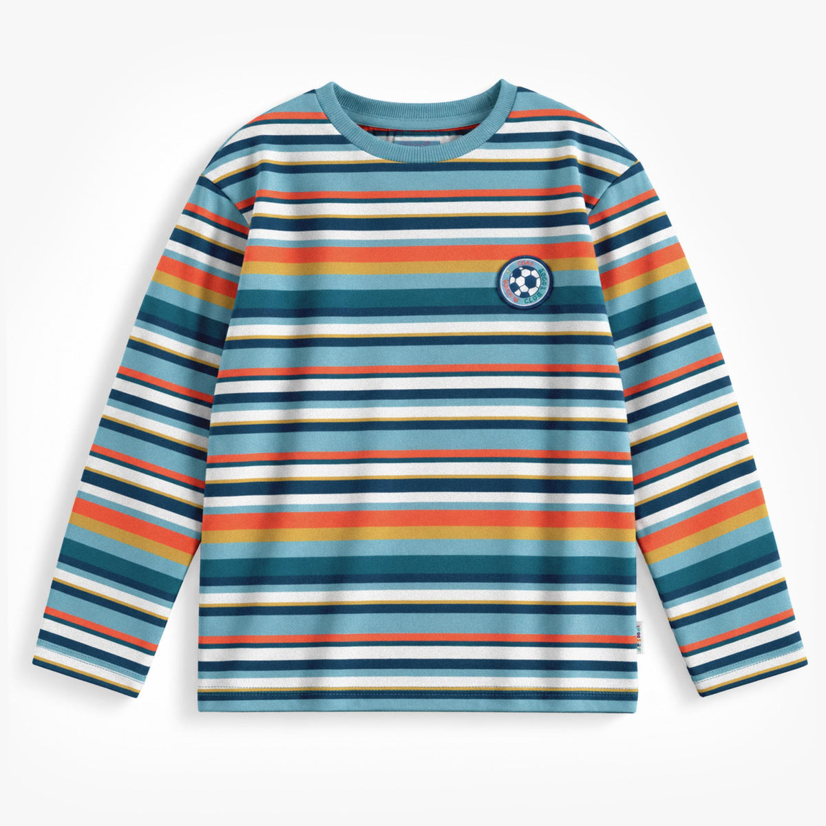 T-shirt rayé multicolore à manches longues, enfant garçon - Souris Mini