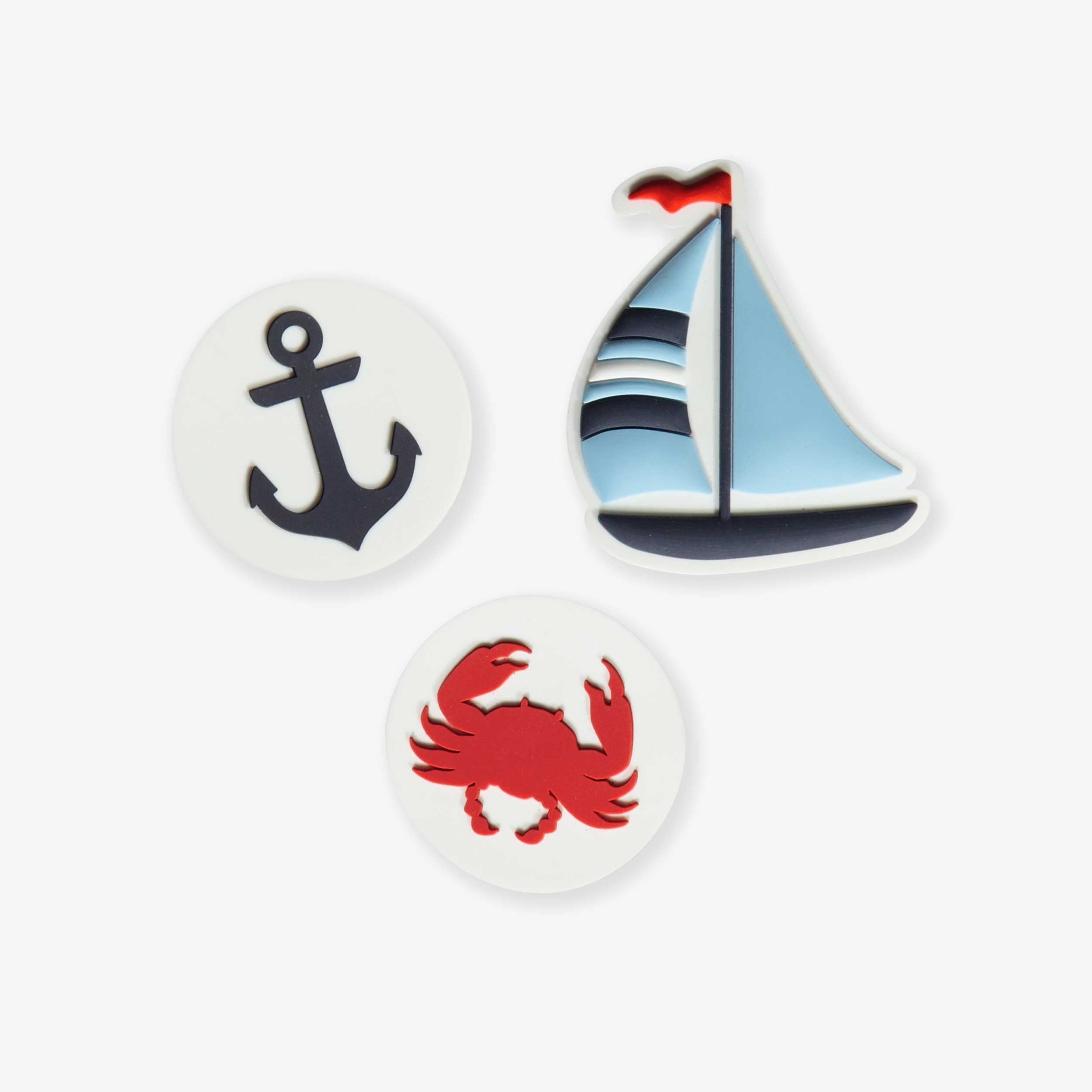 Trio d'accessoires décoratifs pour sac fourre-tout de plage, enfant - Souris Mini