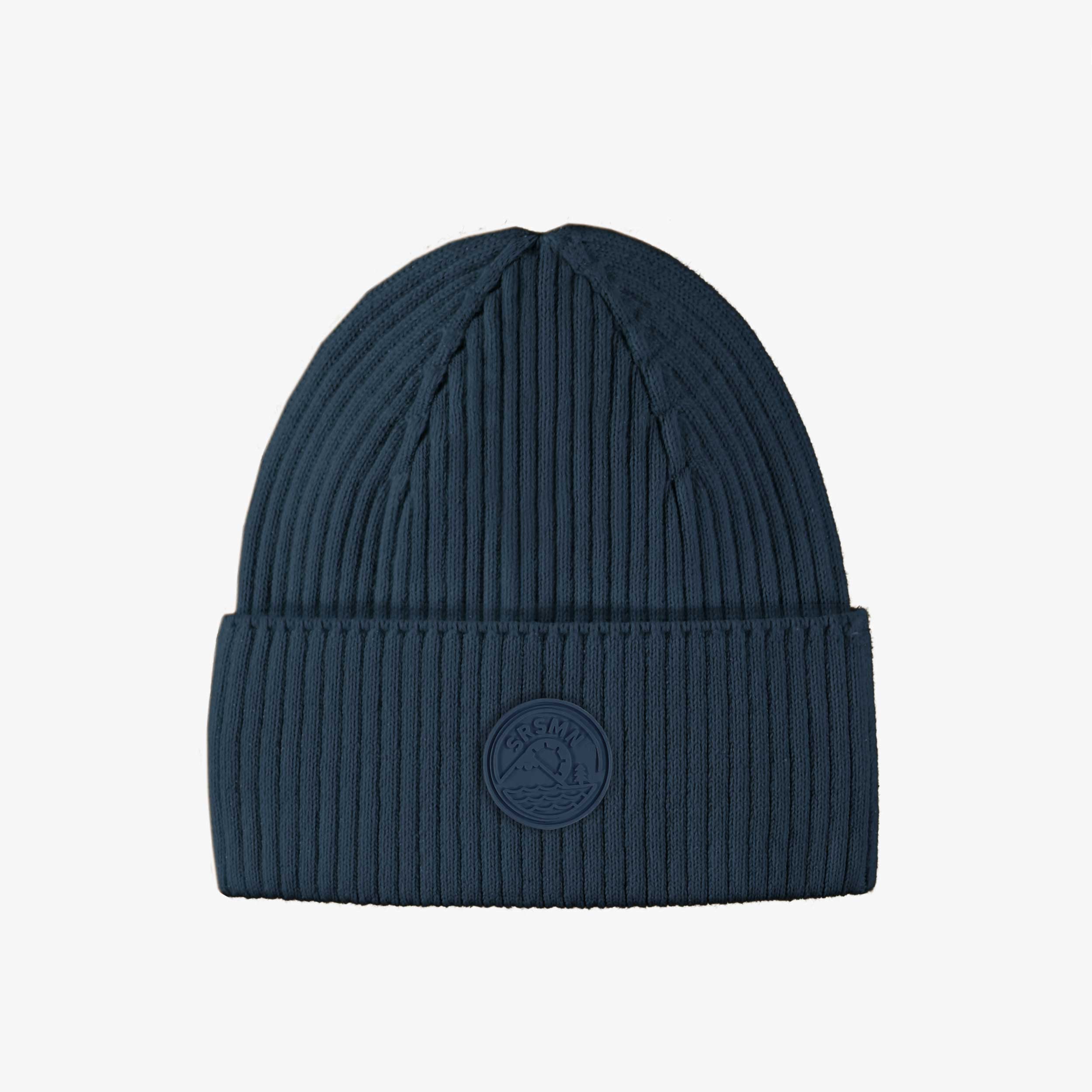 Tuque bleu marine en tricot, enfant - Souris Mini