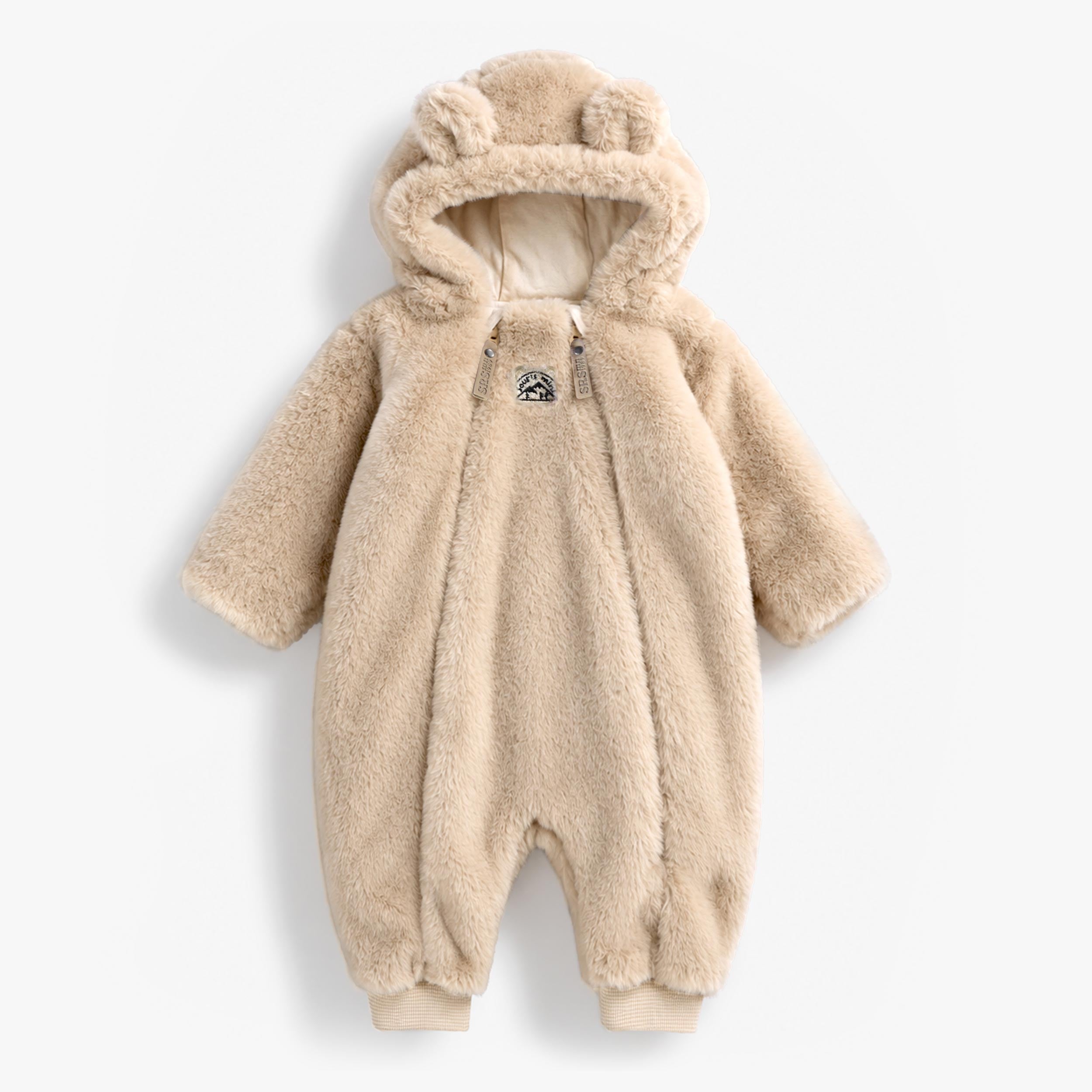 Une pièce beige en fausse fourrure, naissance - Souris Mini