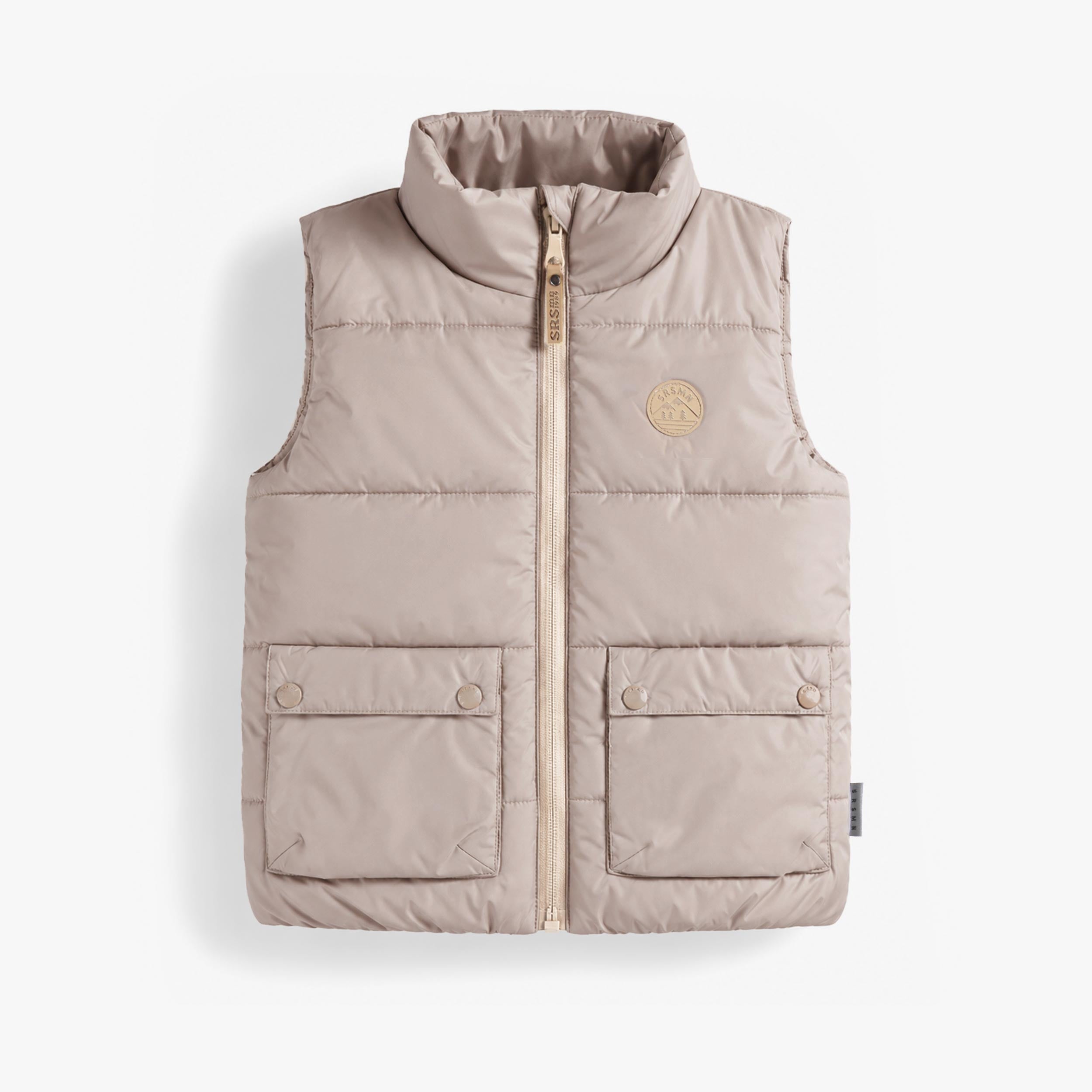 Veste sans manches beige, enfant - Souris Mini