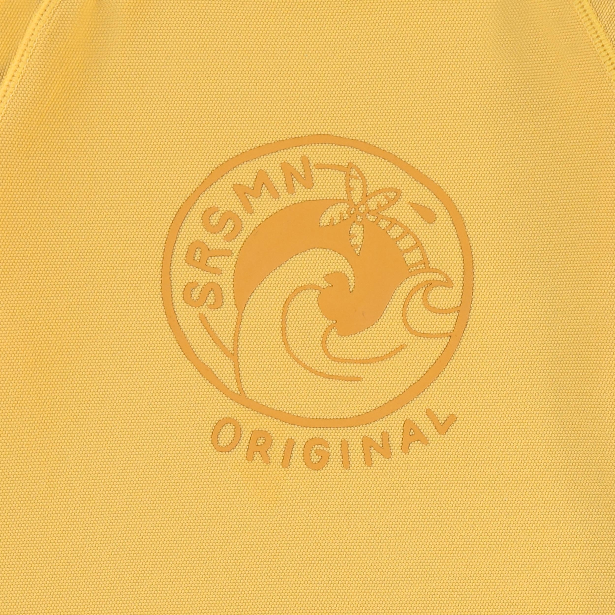 Zoom détails du t-shirt de bain jaune, enfant