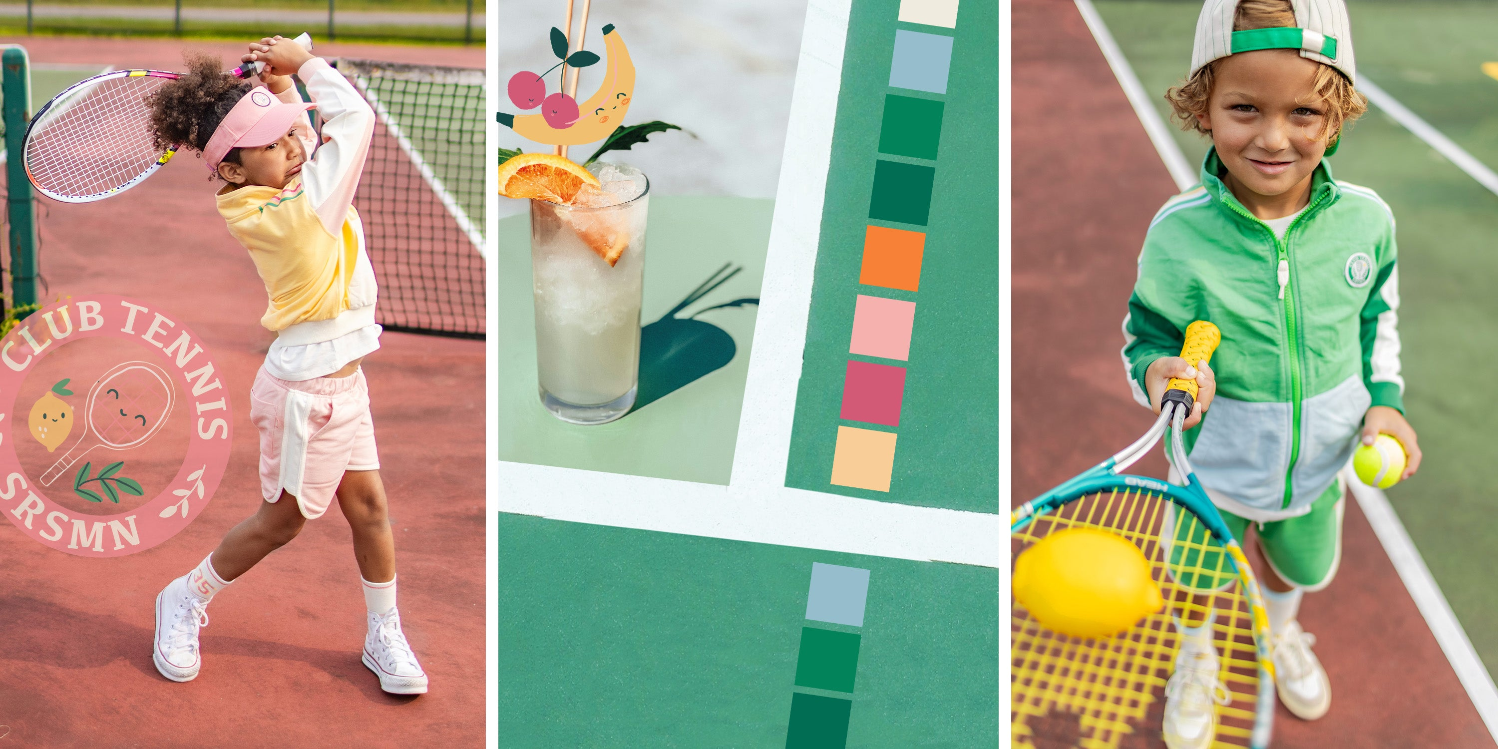 Tennis & explosion de fruits