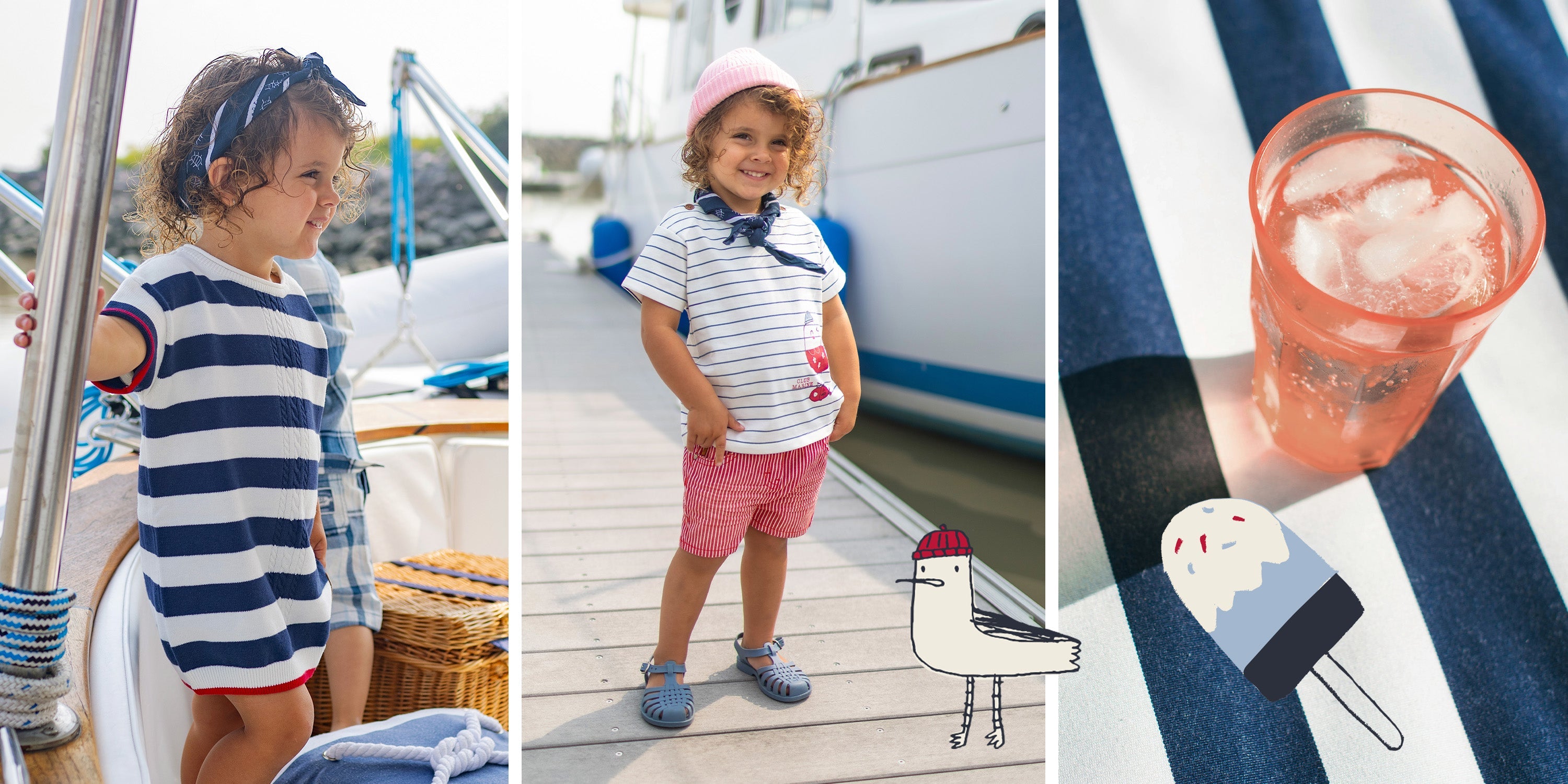 Quai des marins - Bébé fille 6-9 mois à 2-3 ans