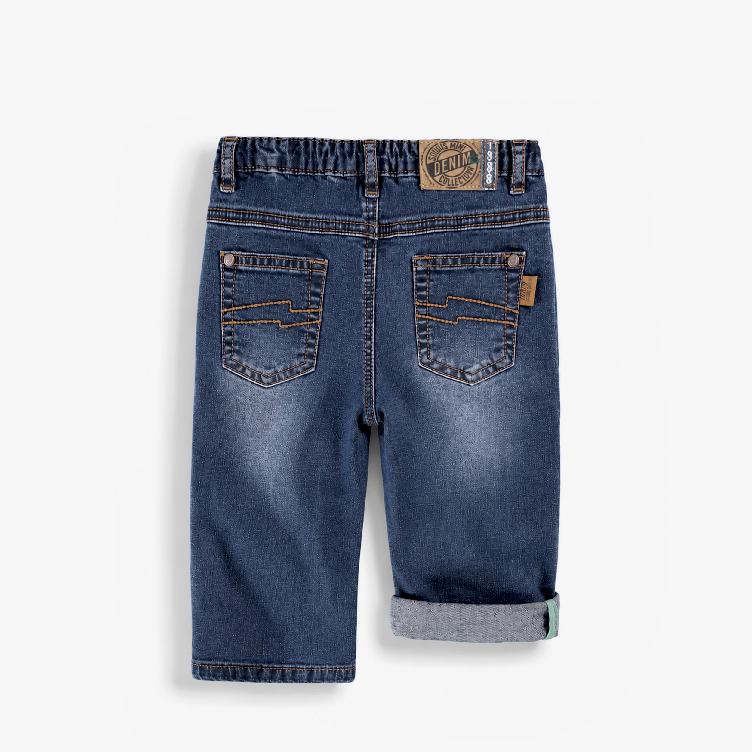 Pantalon bleu en denim léger, bébé