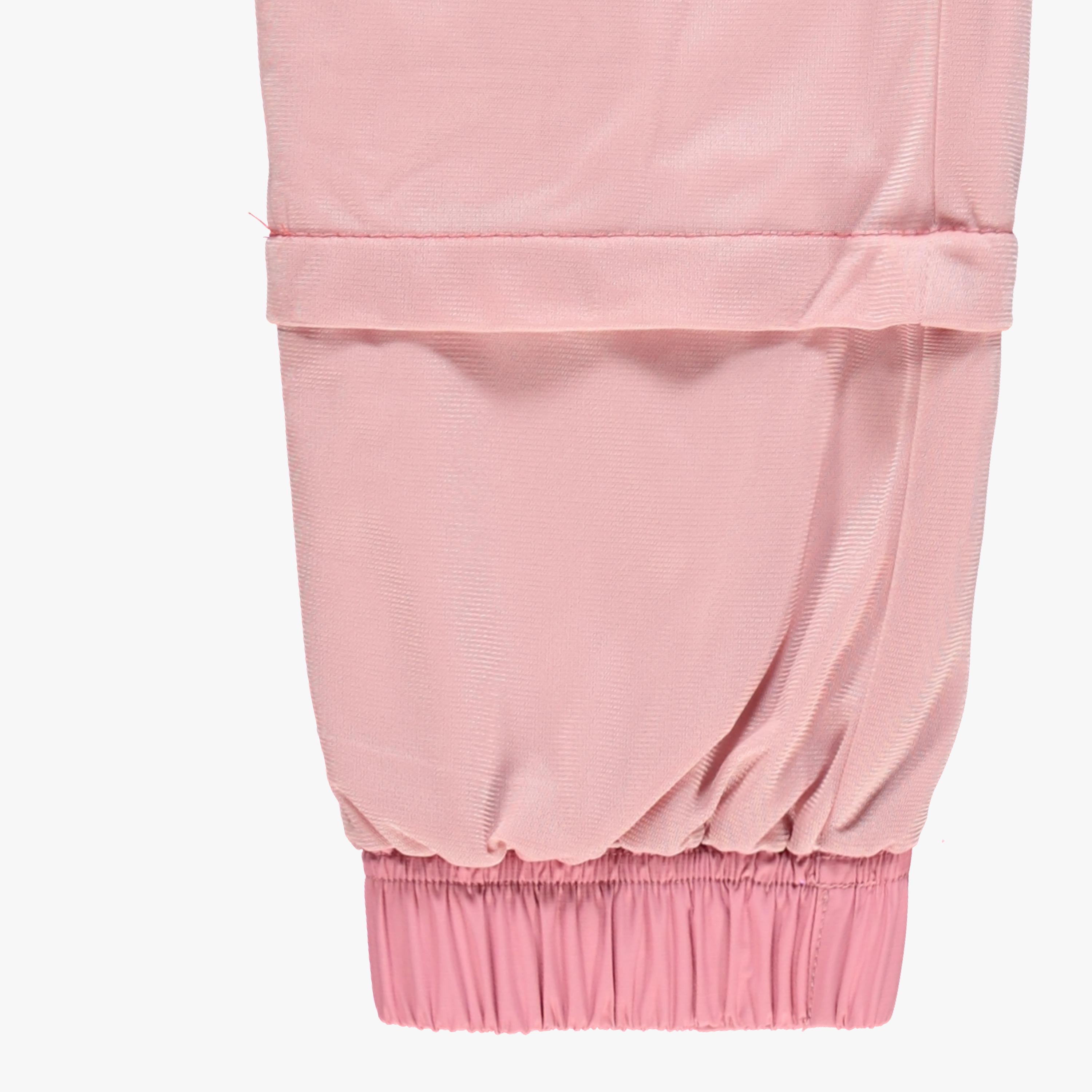 Zoom intérieur du pantalon d’extérieur mi-saison rose, enfant 