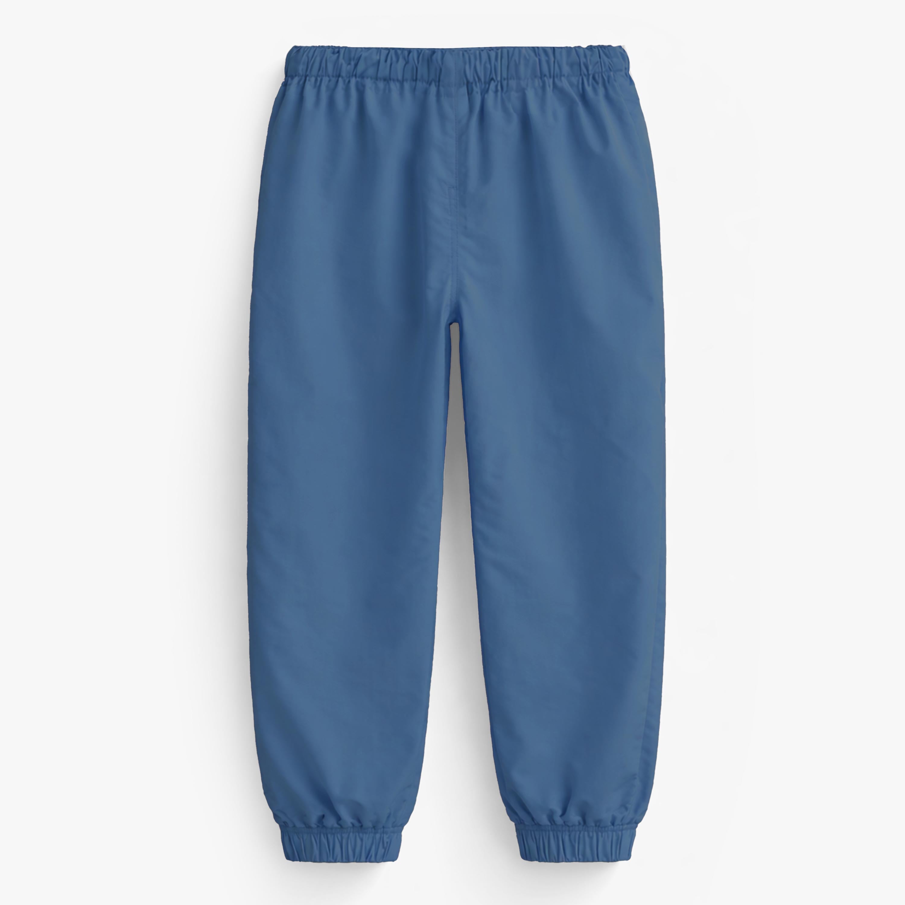 Blue mid-season outdoor pants, child