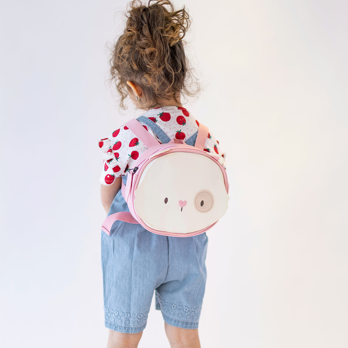Sac à dos chat blanc, enfant
