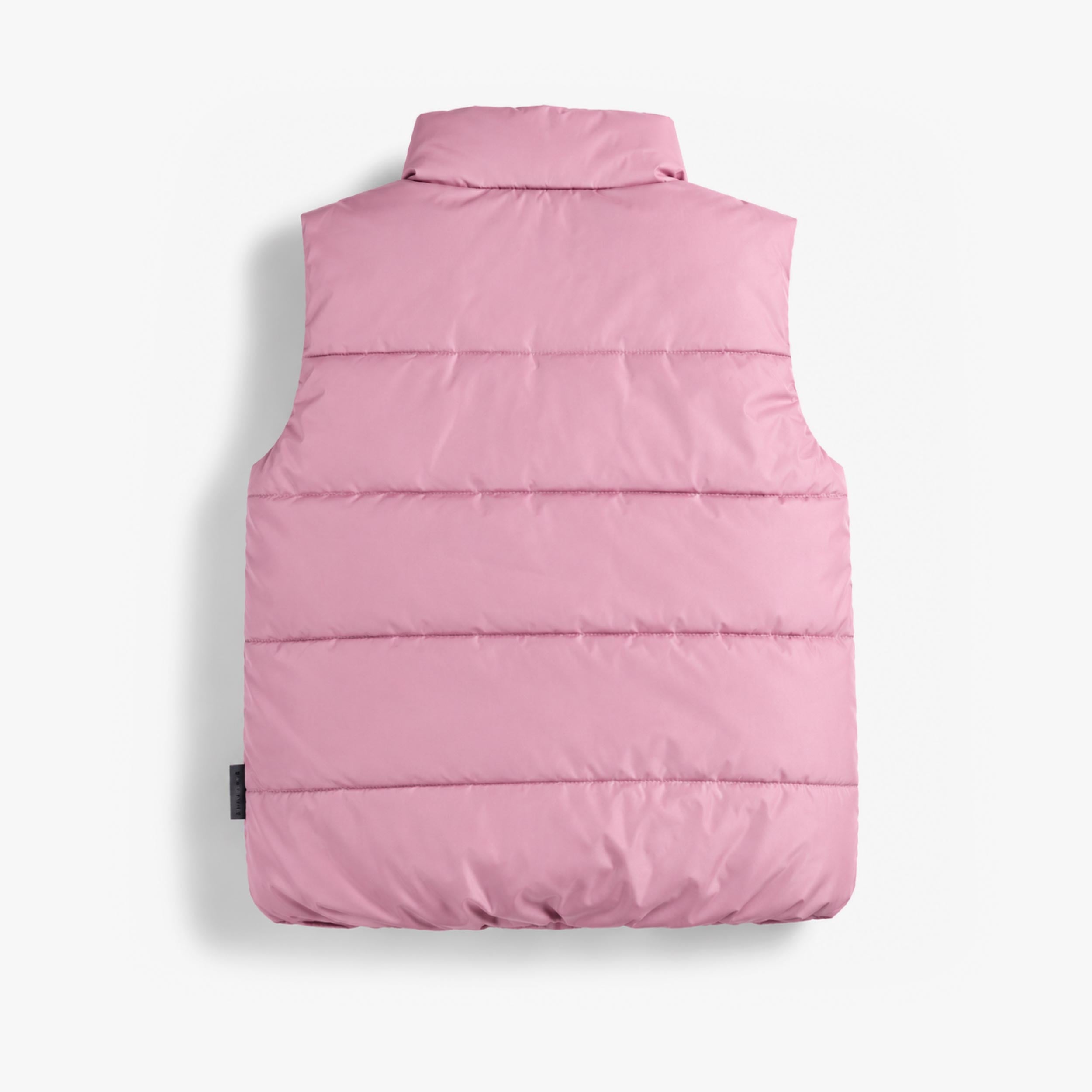 Pink quilted vest, child