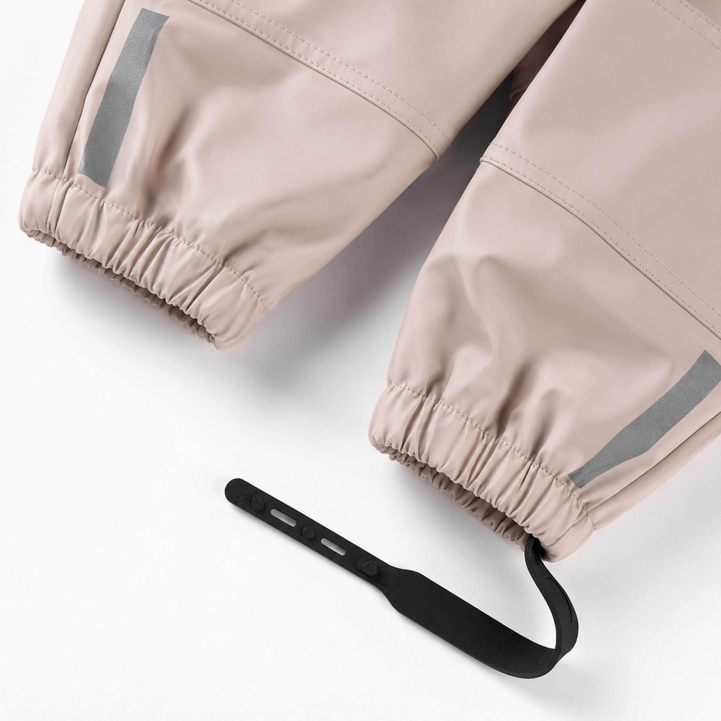 Salopette de pluie beige, bébé