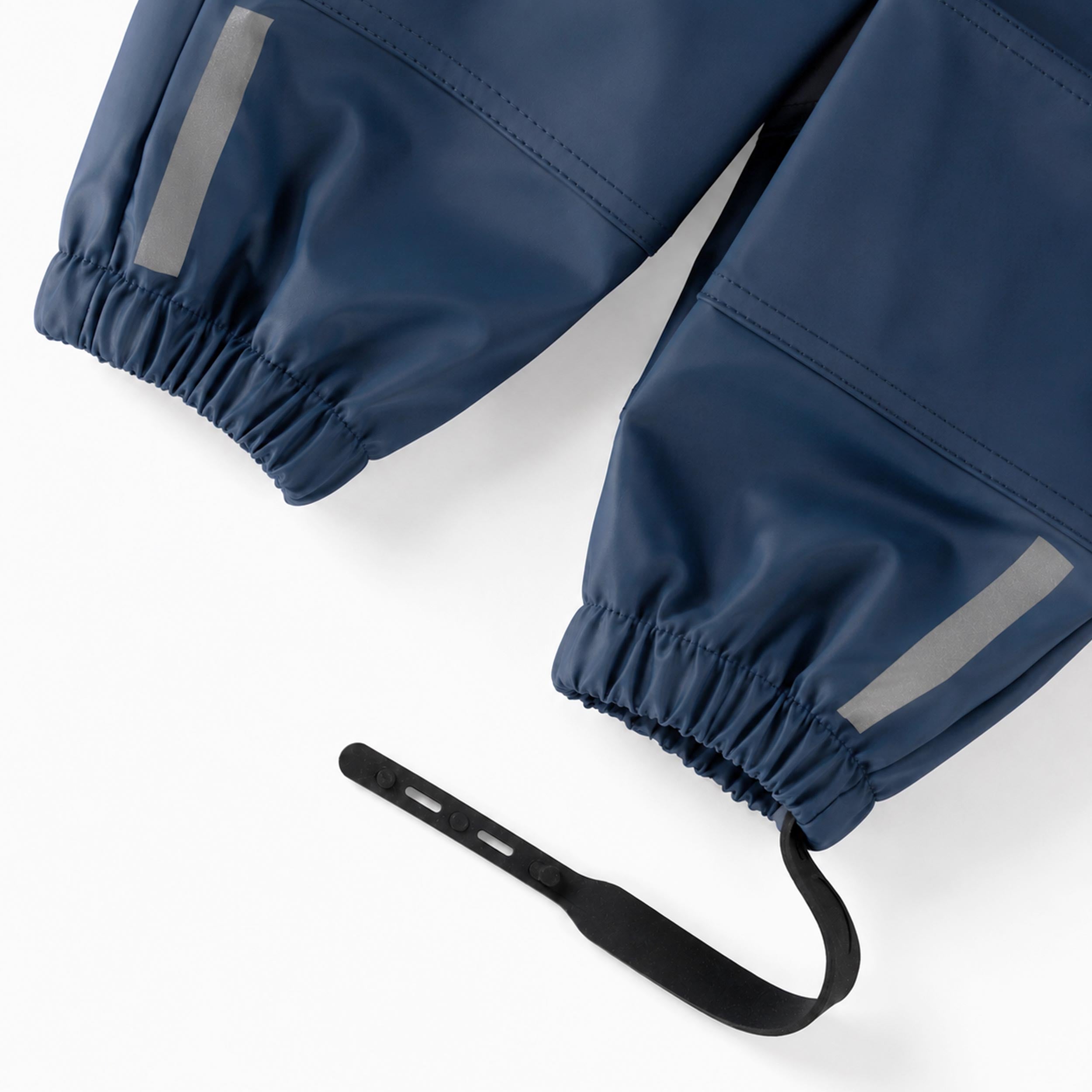 Salopette de pluie bleue, bébé